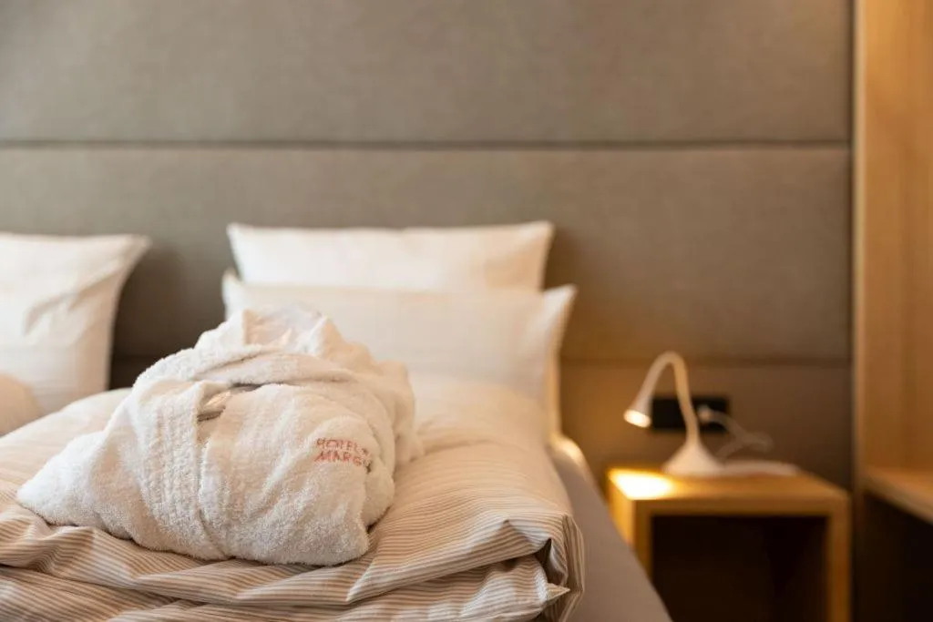 Bed in Hotel Margherita