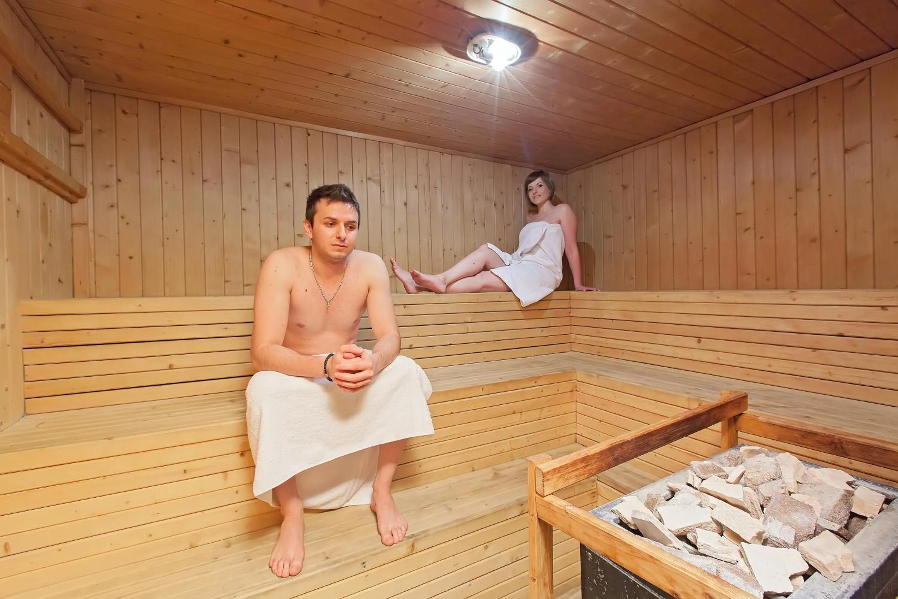 Sauna in Hotel Margherita