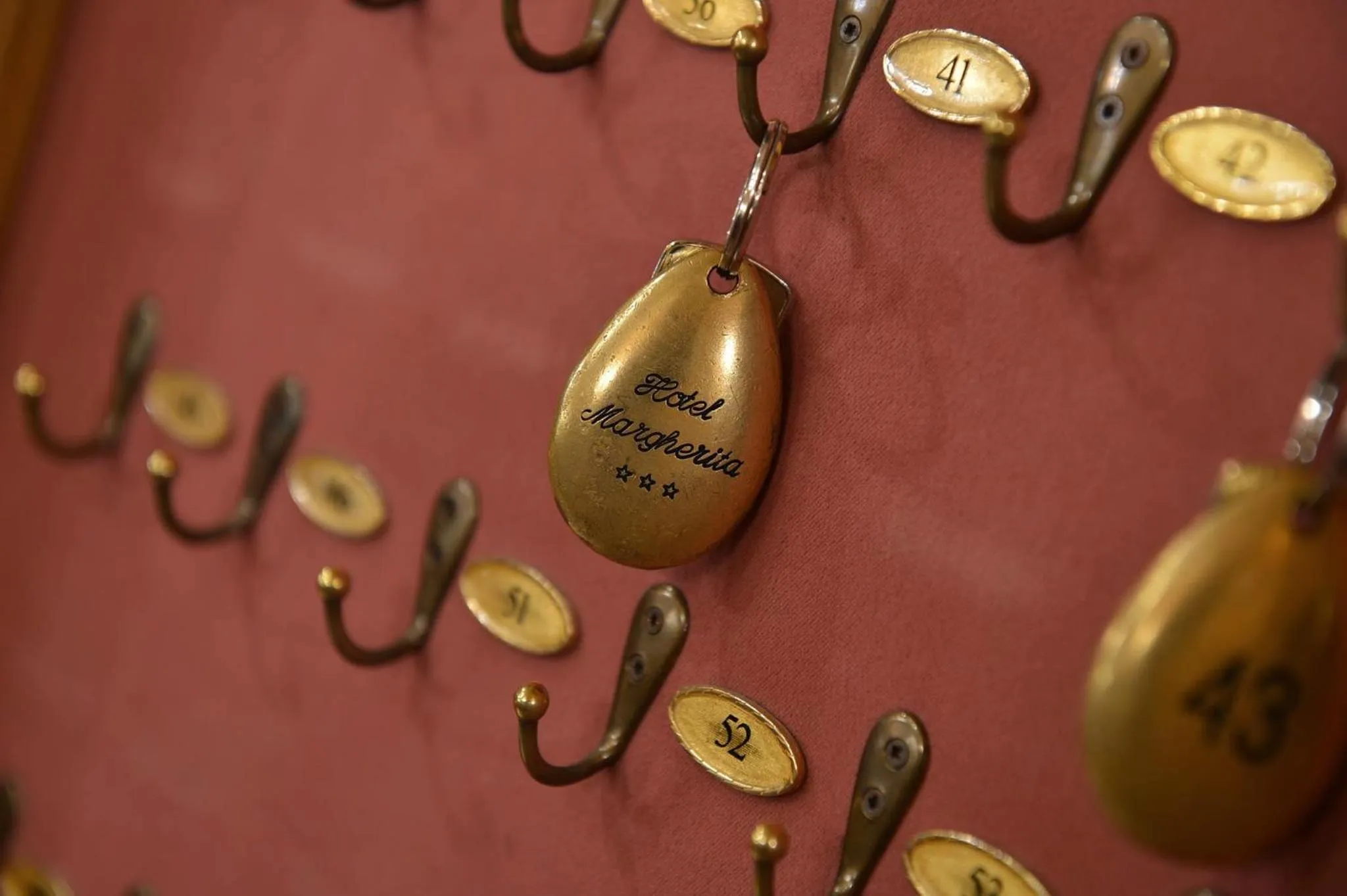 Lobby or reception in Hotel Margherita