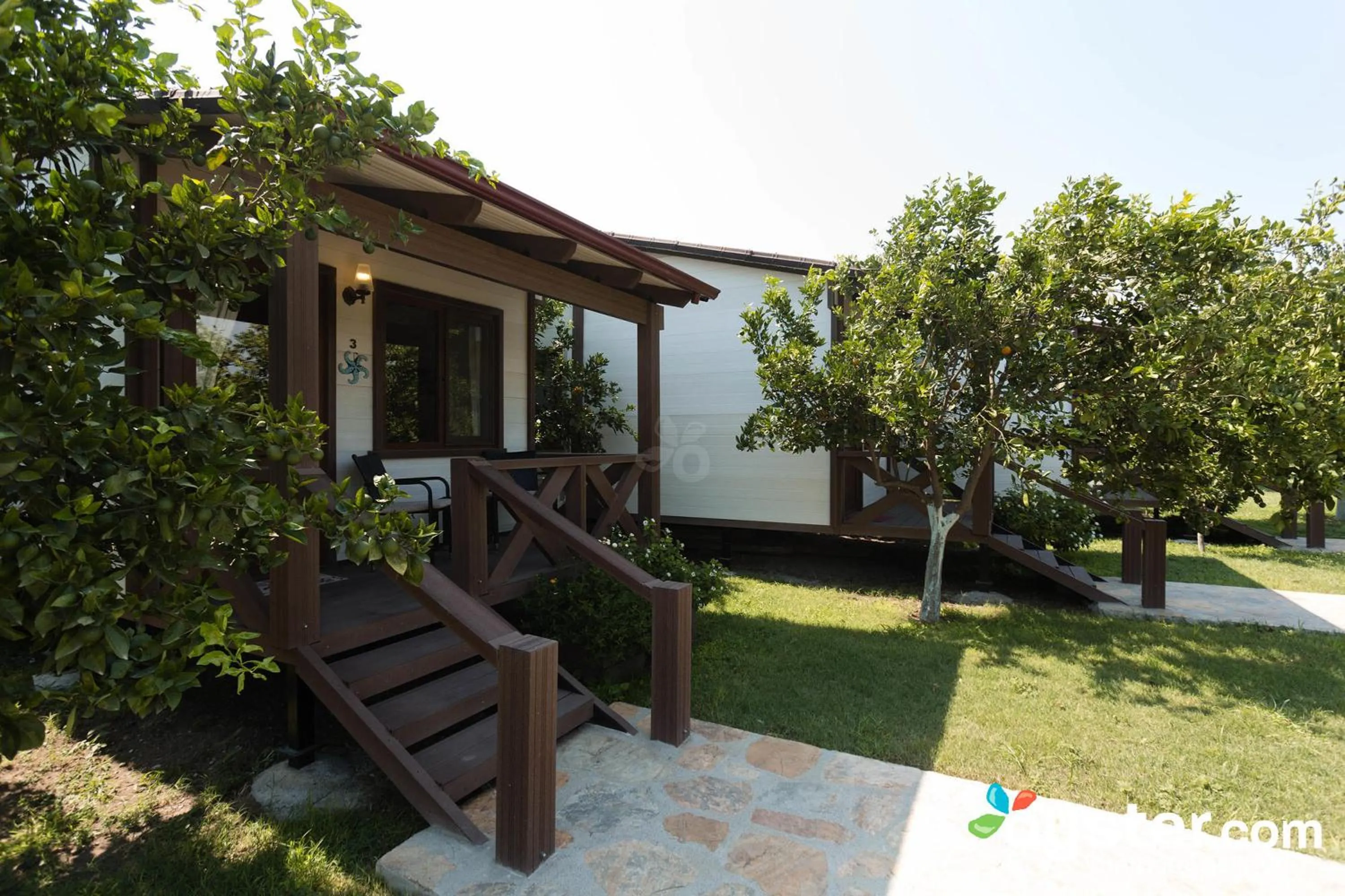 Balcony/Terrace in Sedir Resort - Hotel Rooms, Bungalows & Suites