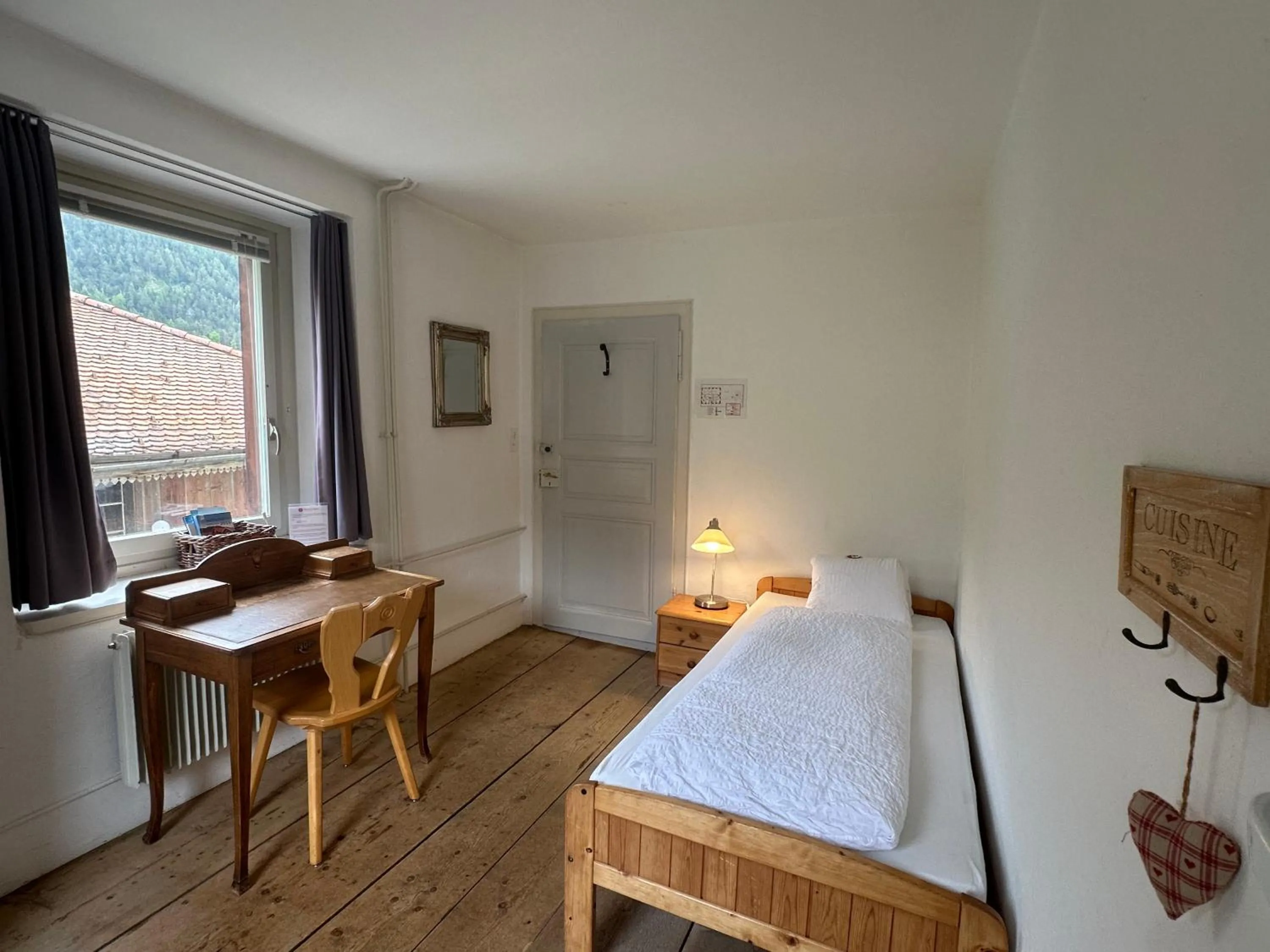 Bed in Hotel Schöntal