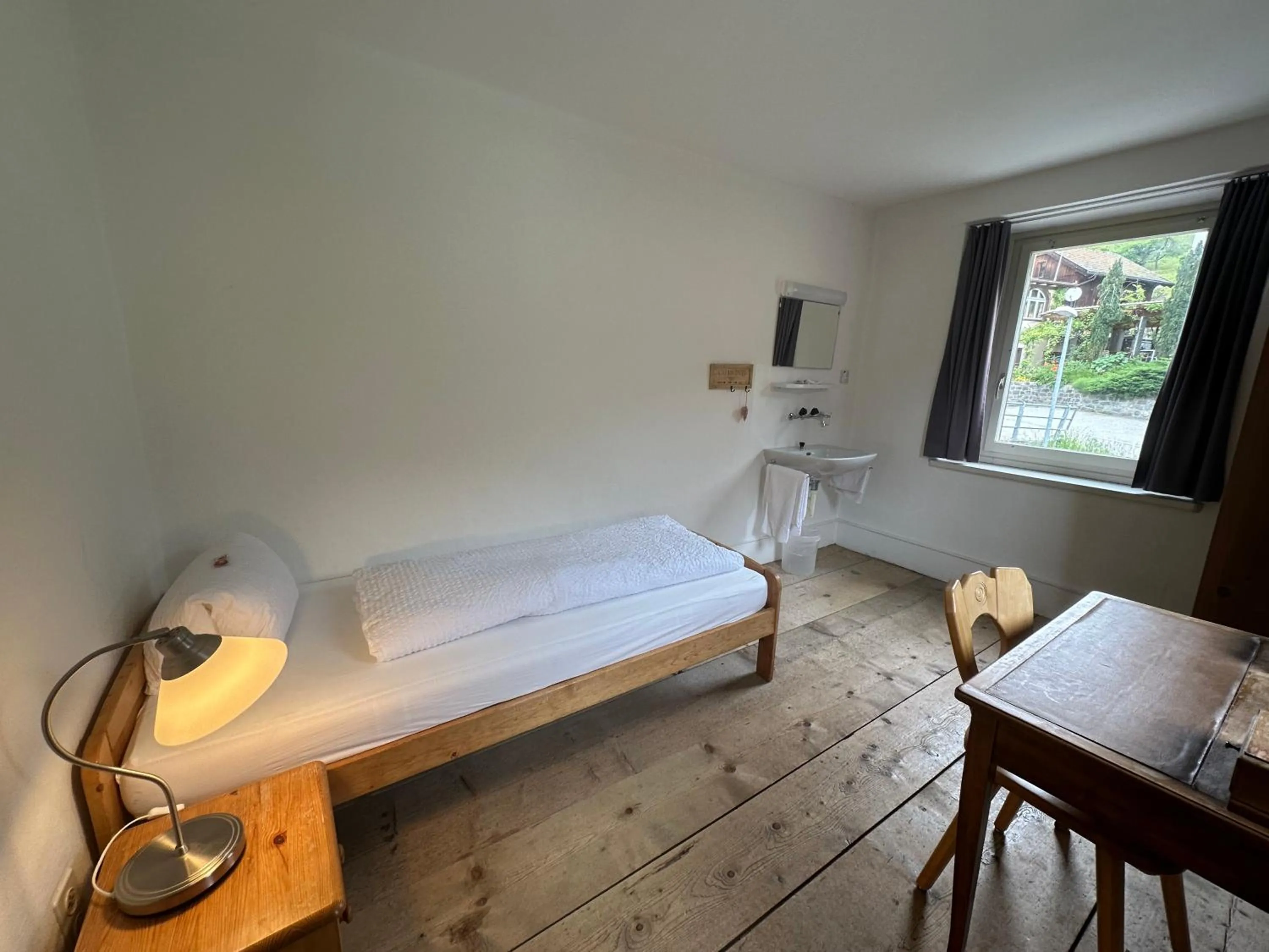 Bed in Hotel Schöntal