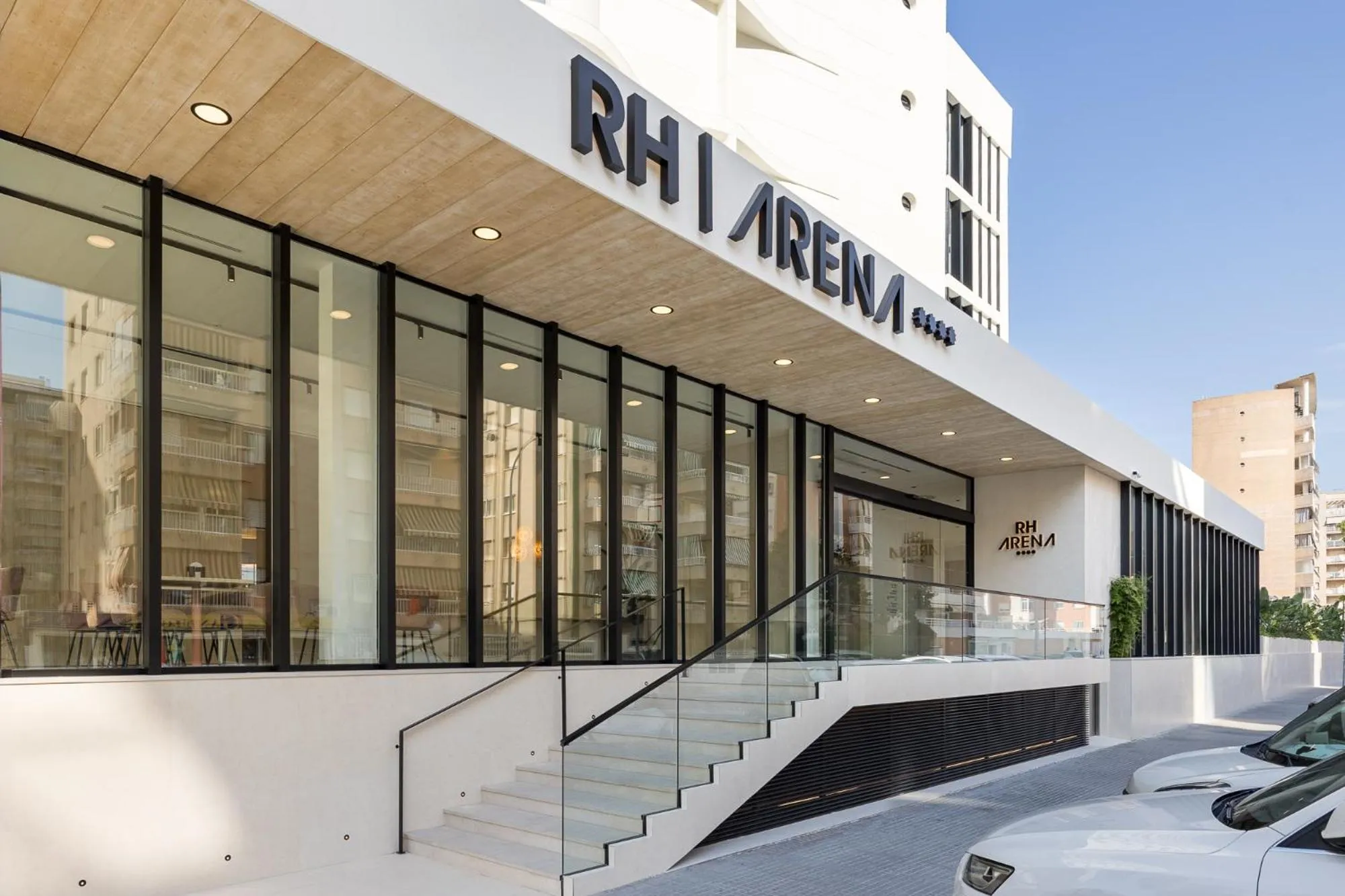 Facade/entrance in Hotel RH Arena - Todo Incluido