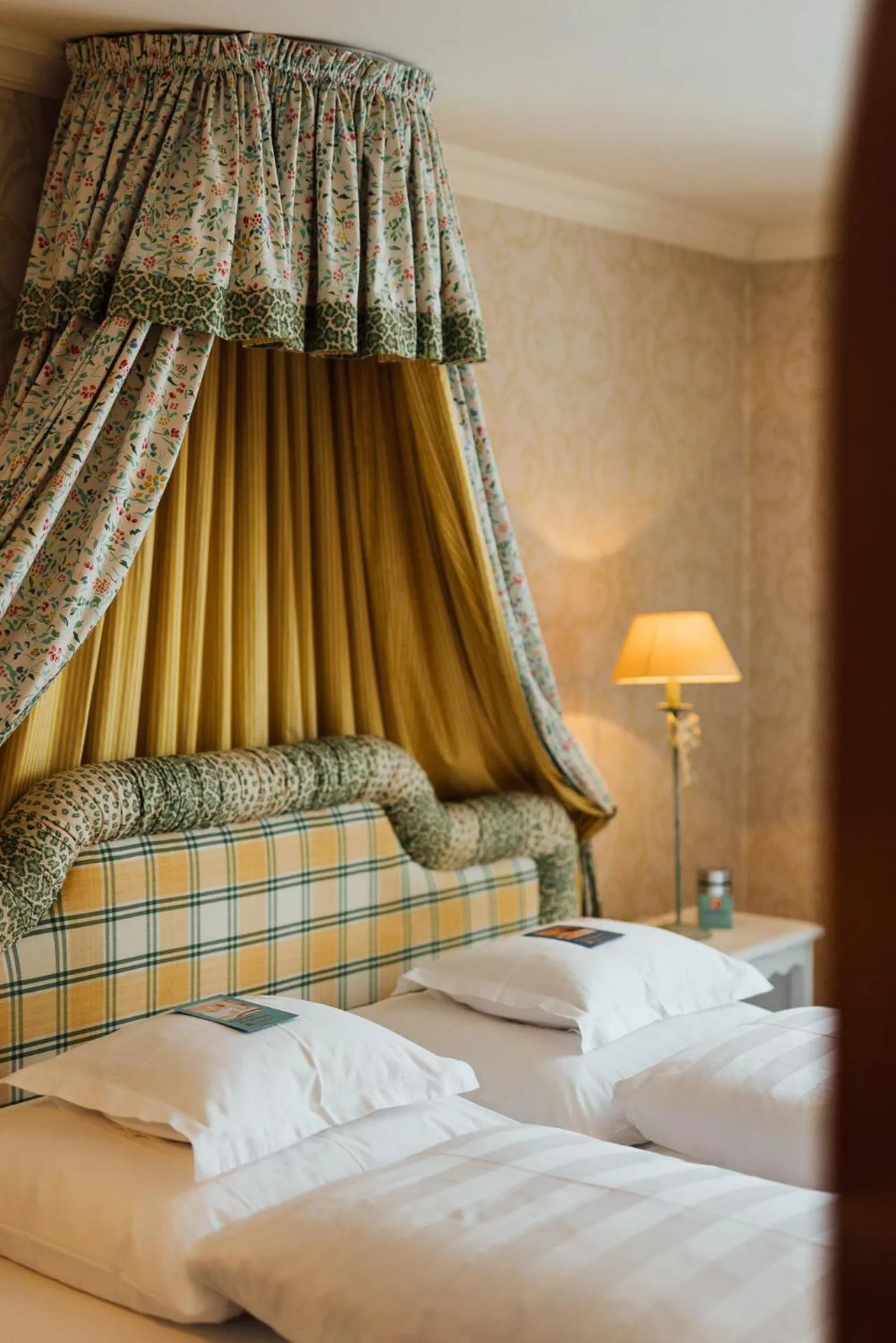 Bed in Hotel Edelweiss