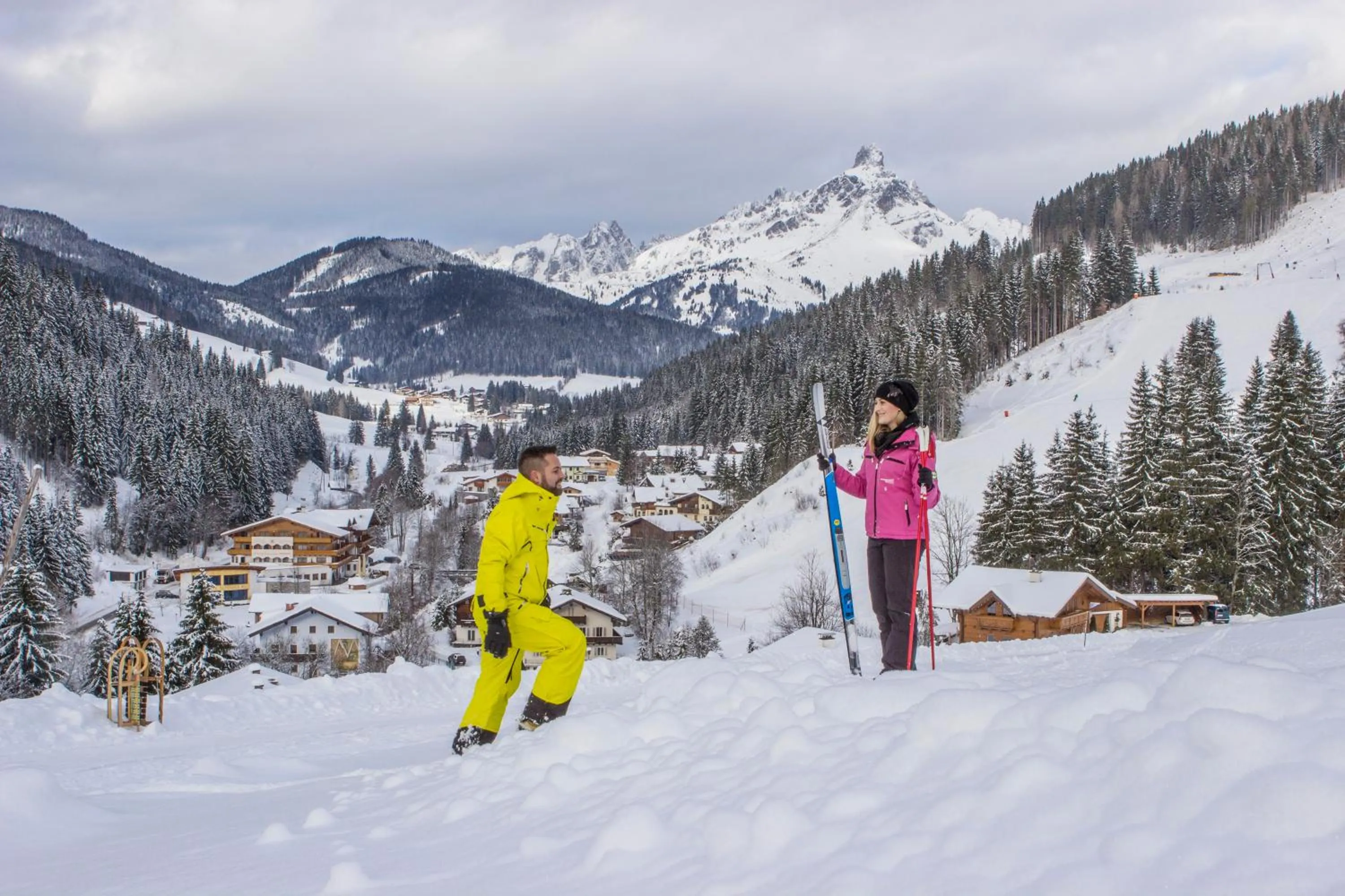 Bird's eye view in Landhotel Alpenhof Filzmoos