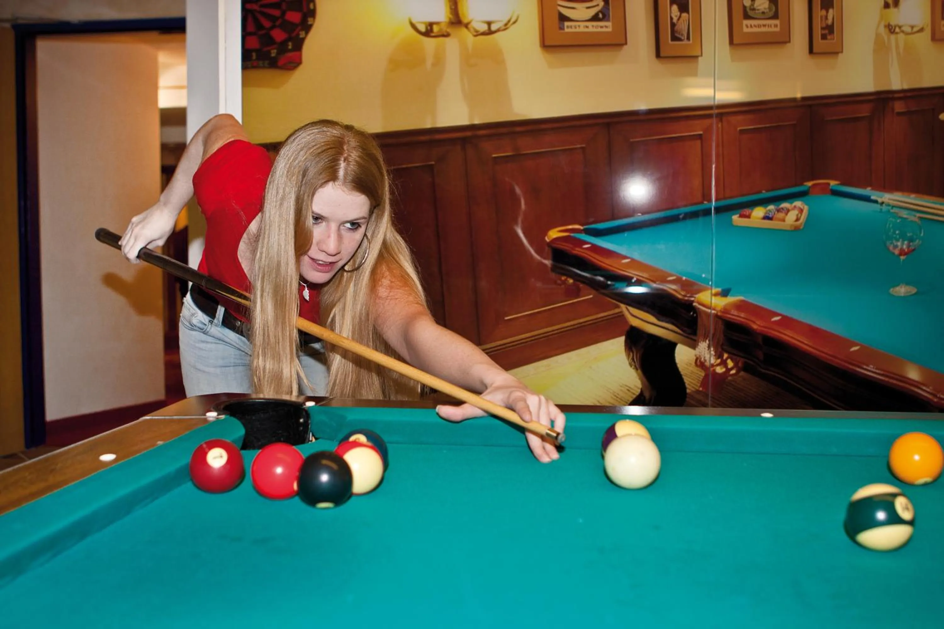 Billiard in Landhotel Alpenhof Filzmoos