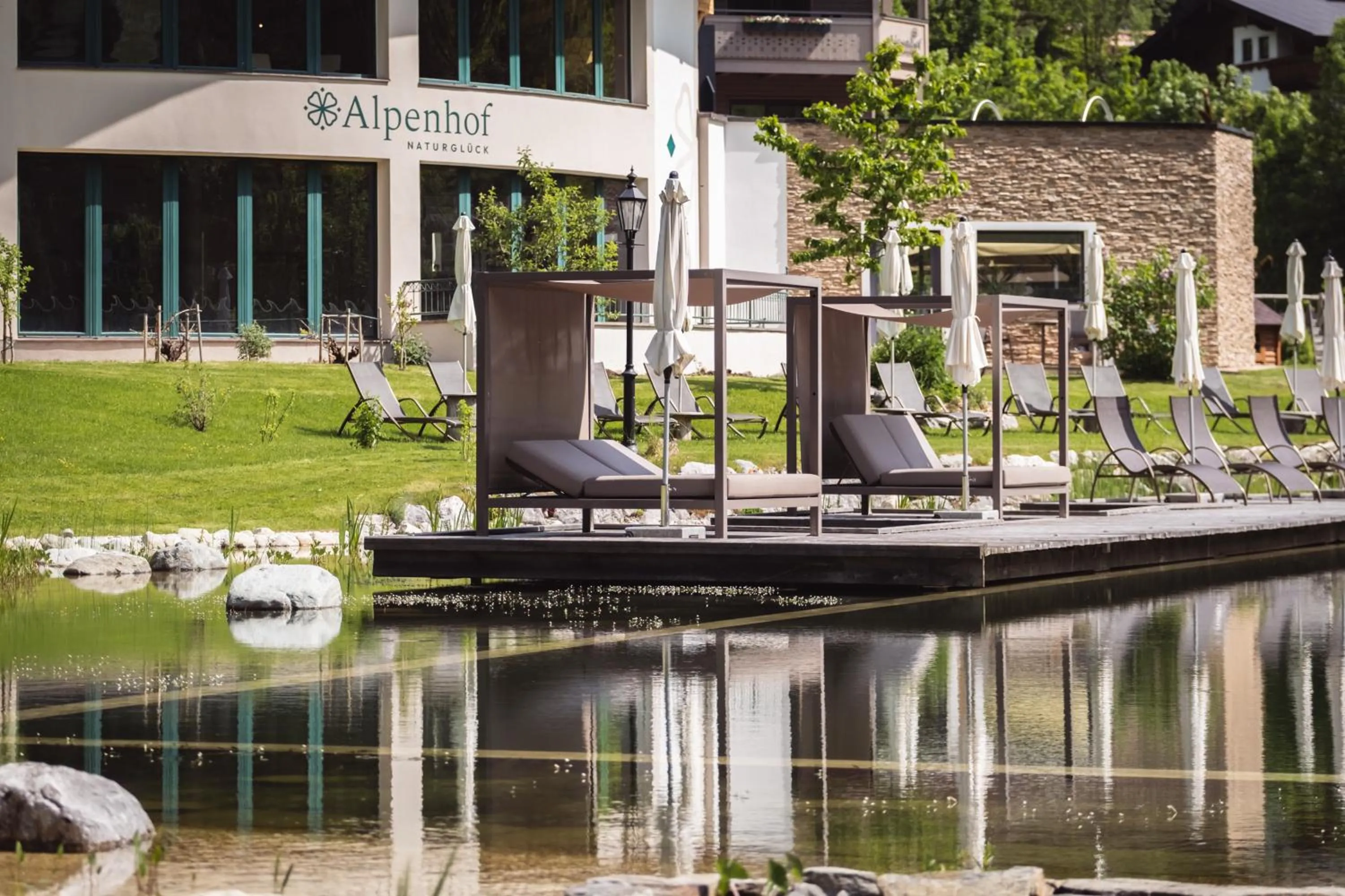 Garden in Landhotel Alpenhof Filzmoos