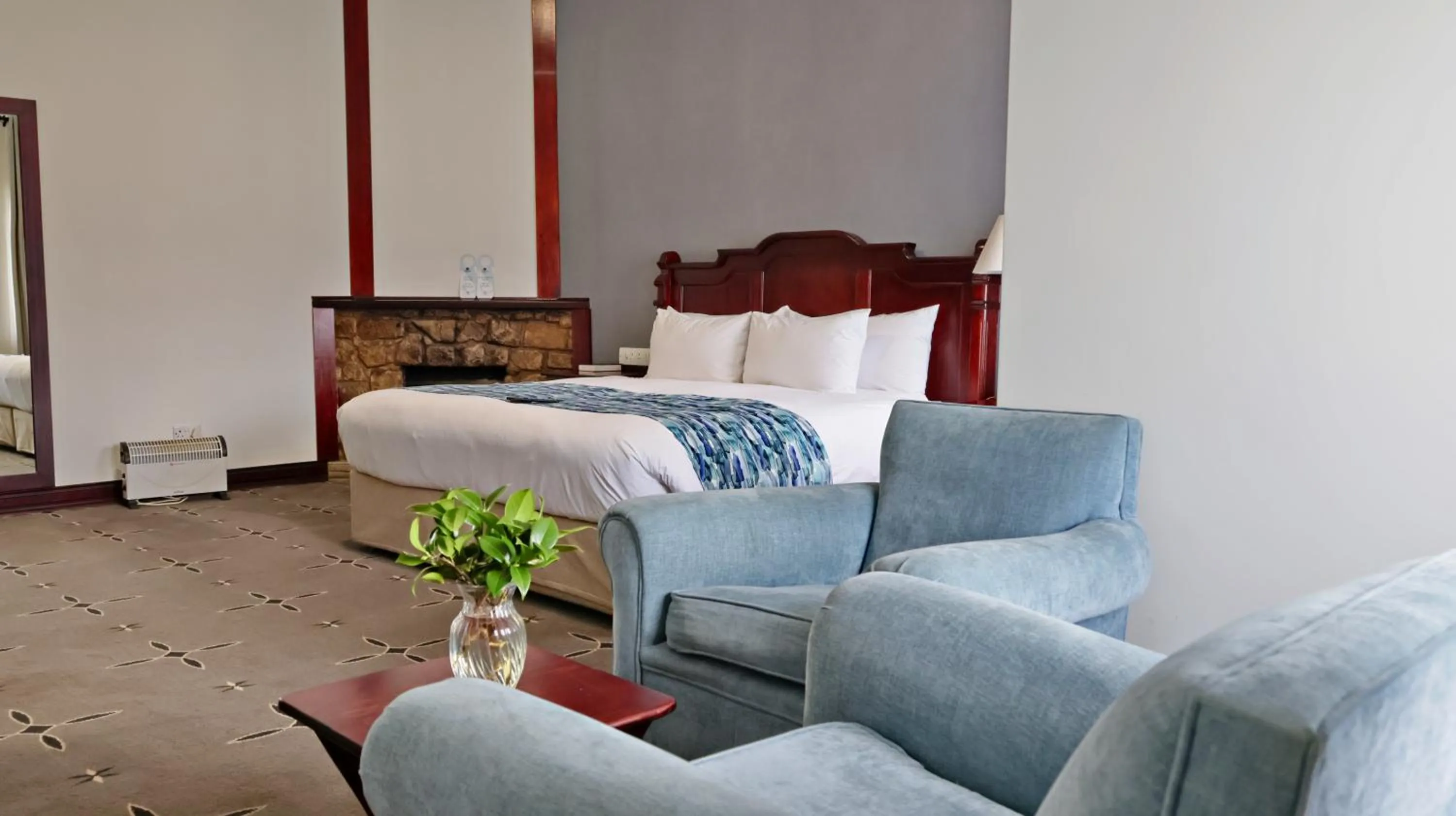 Bed in Troutbeck Resort