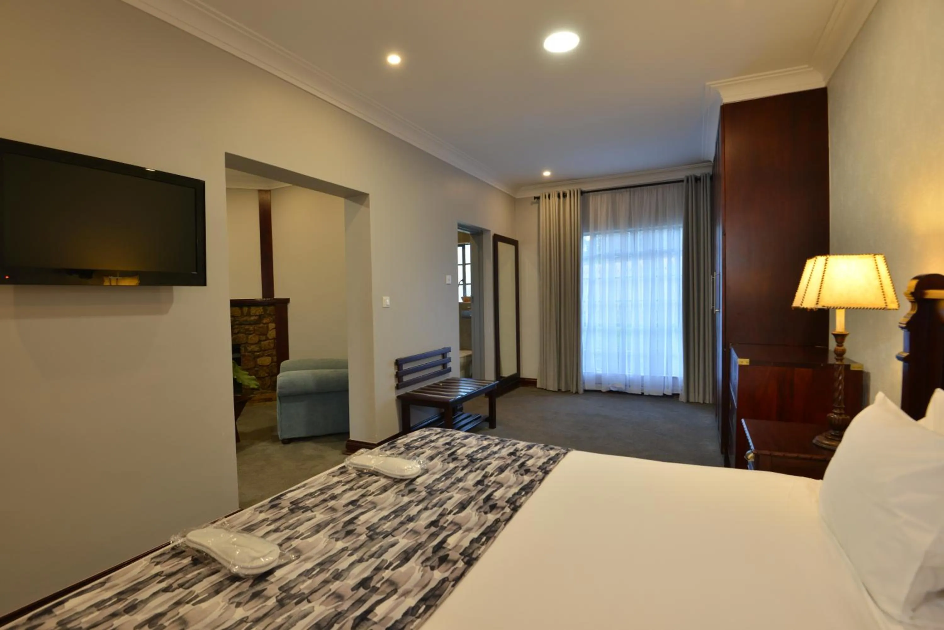 Bed in Troutbeck Resort