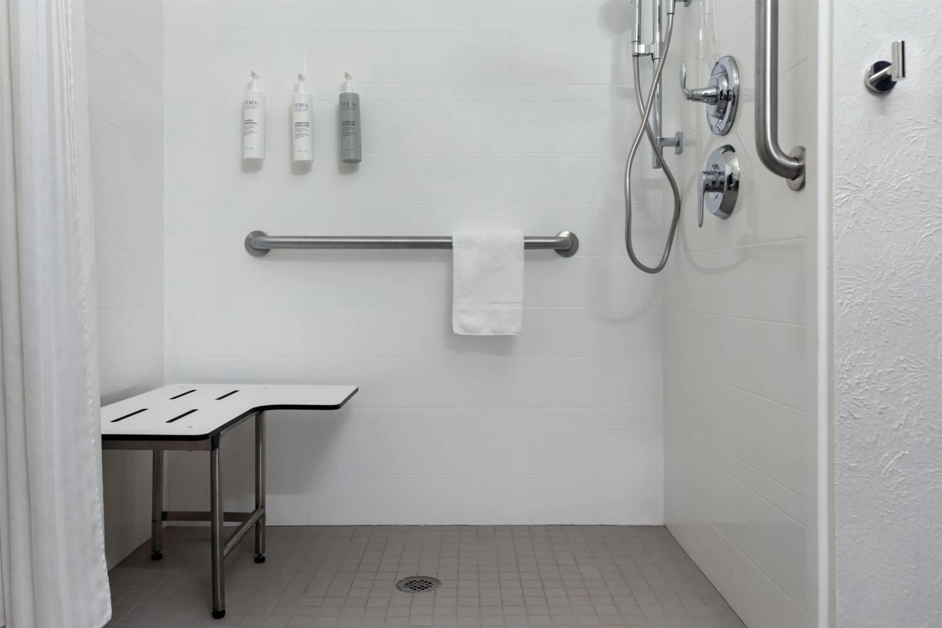 Bathroom in Spark by Hilton Indianapolis Northeast Fishers