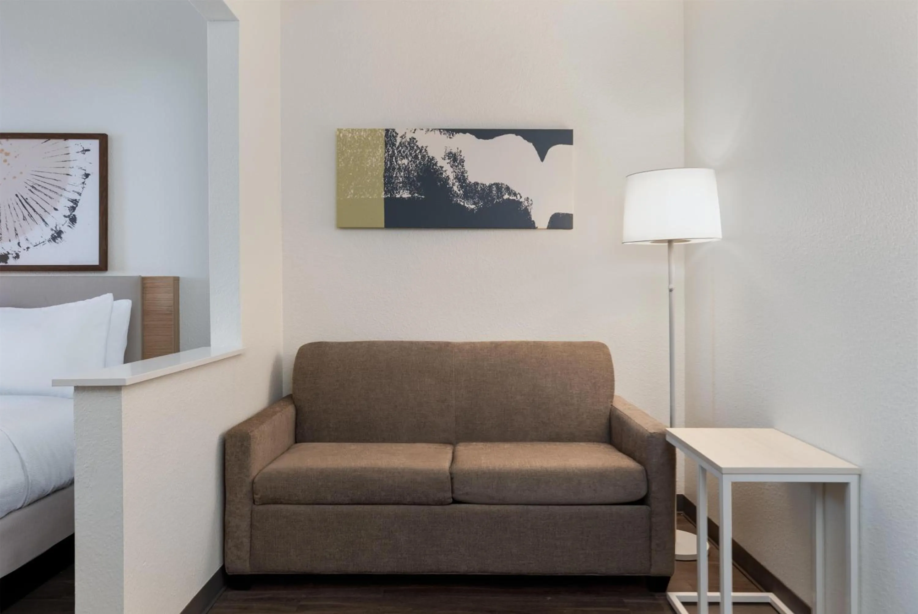 Living room in Spark by Hilton Indianapolis Northeast Fishers