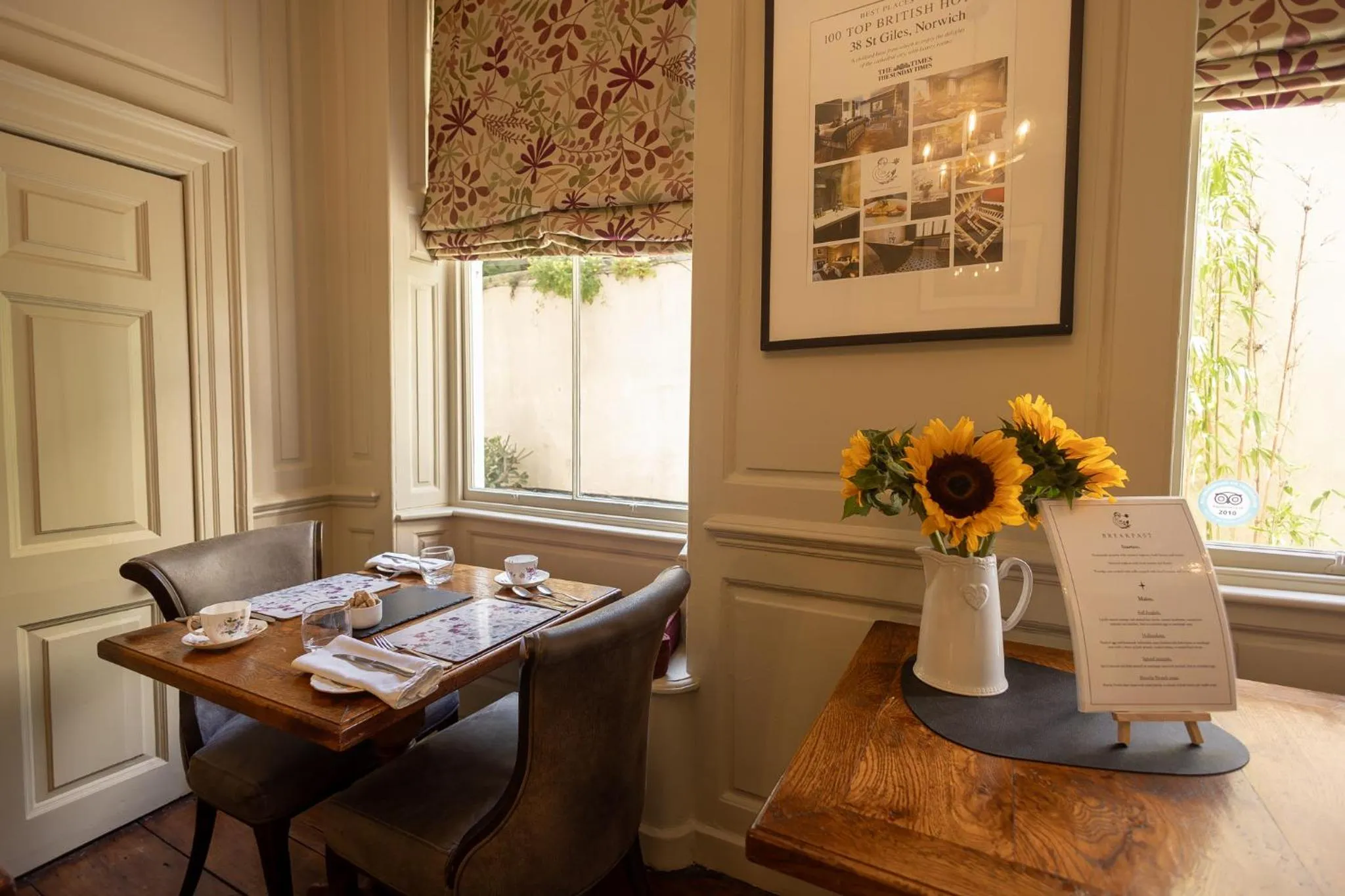 Breakfast in 38 St Giles