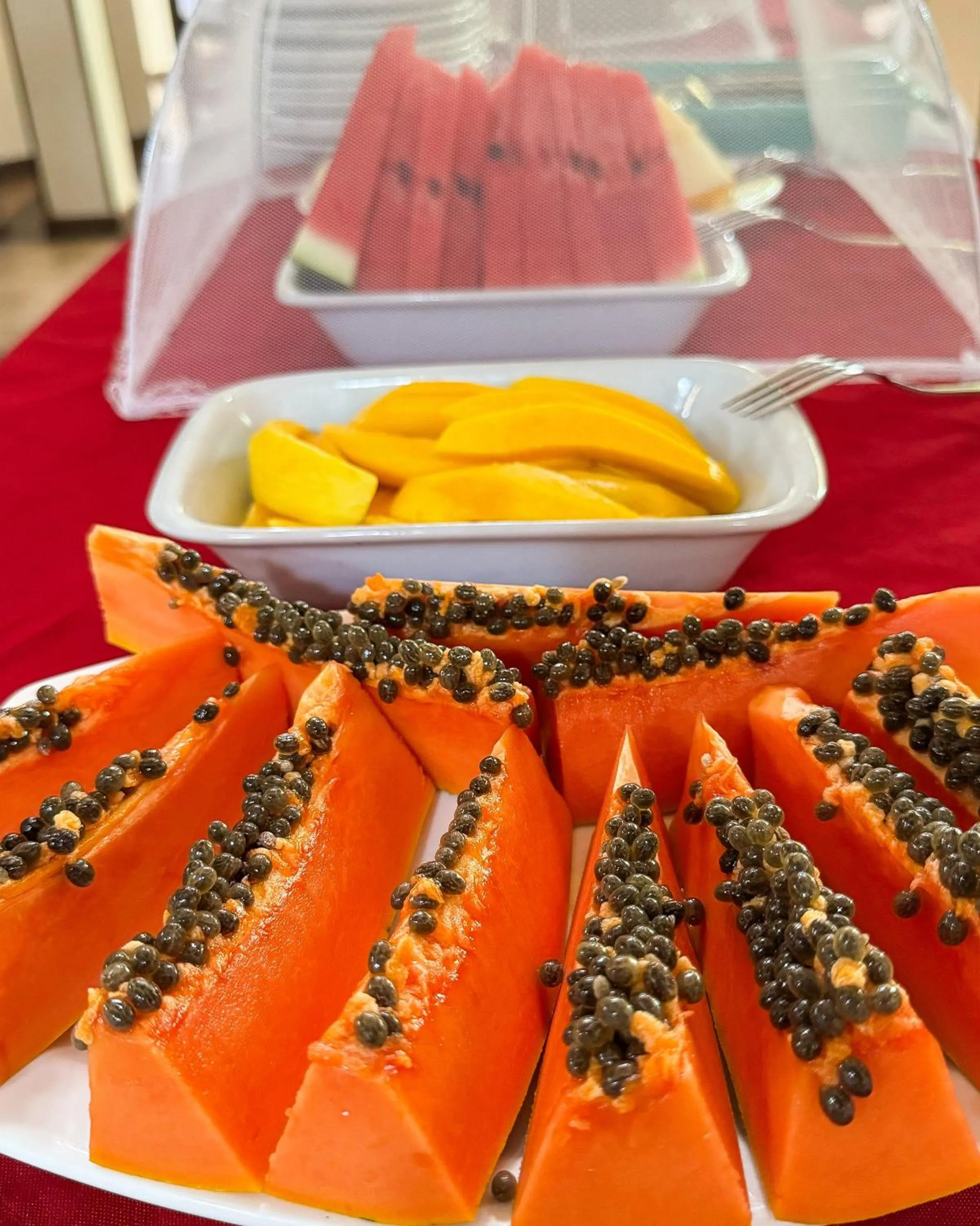 Breakfast in Pousada Rumo dos Ventos