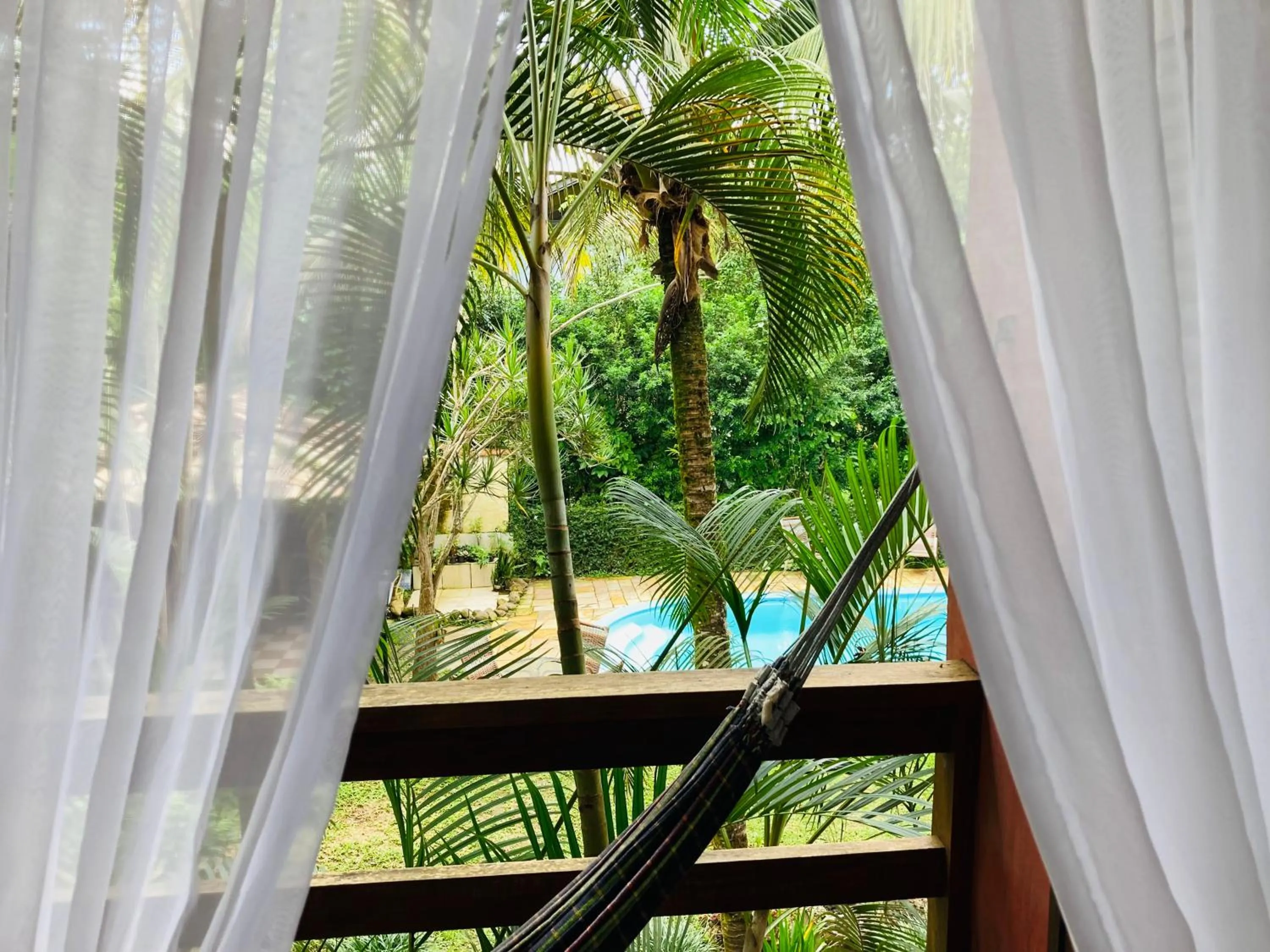 Balcony/Terrace in Pousada Rumo dos Ventos