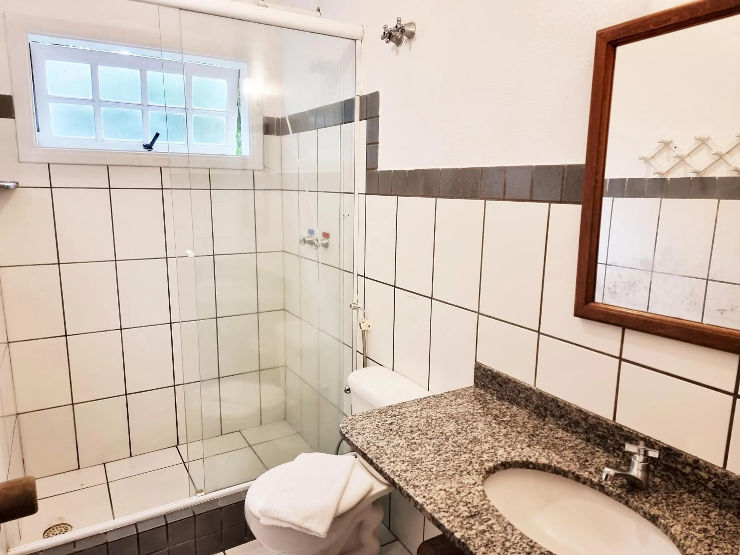 Bathroom in Pousada Rumo dos Ventos