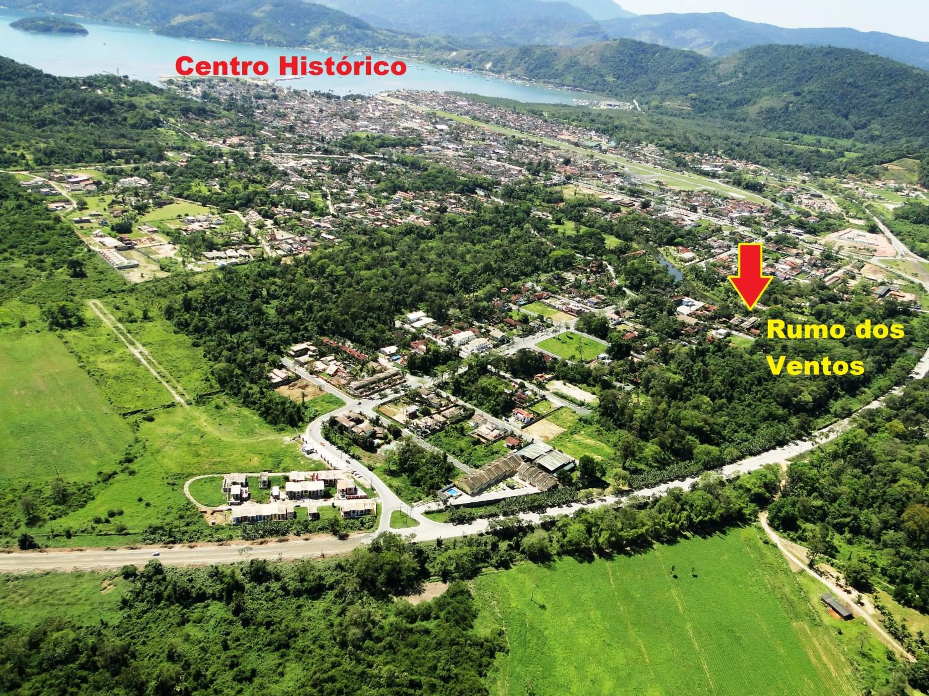 Bird's eye view in Pousada Rumo dos Ventos