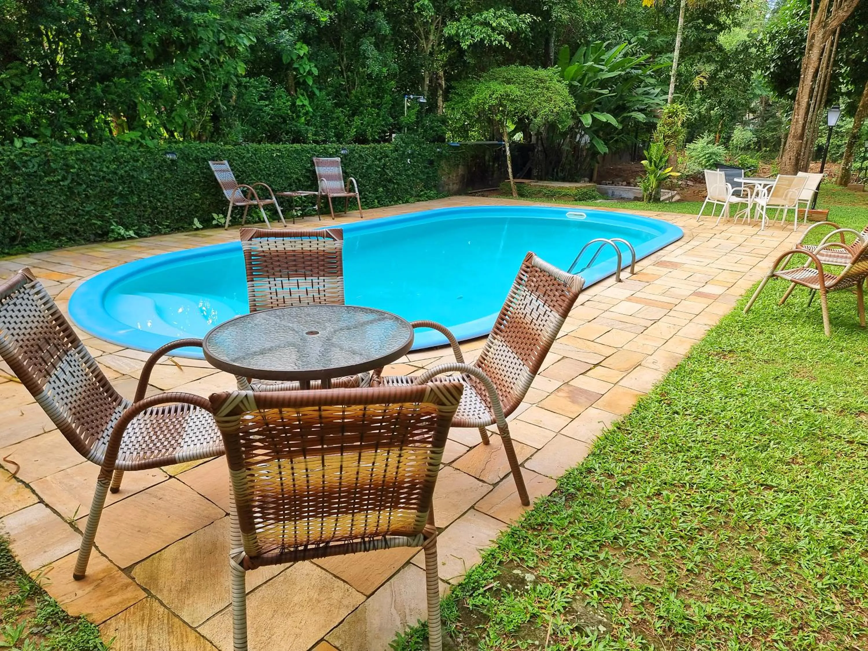 Swimming pool in Pousada Rumo dos Ventos