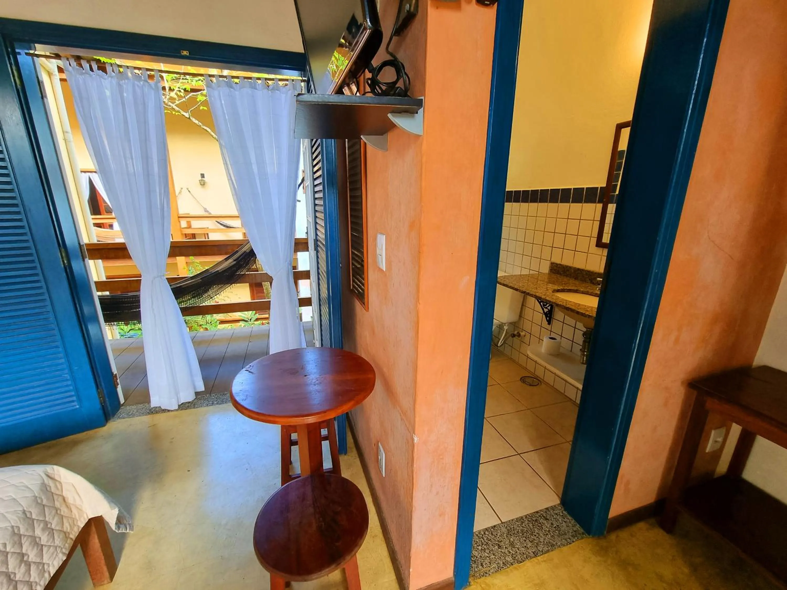 Bathroom in Pousada Rumo dos Ventos