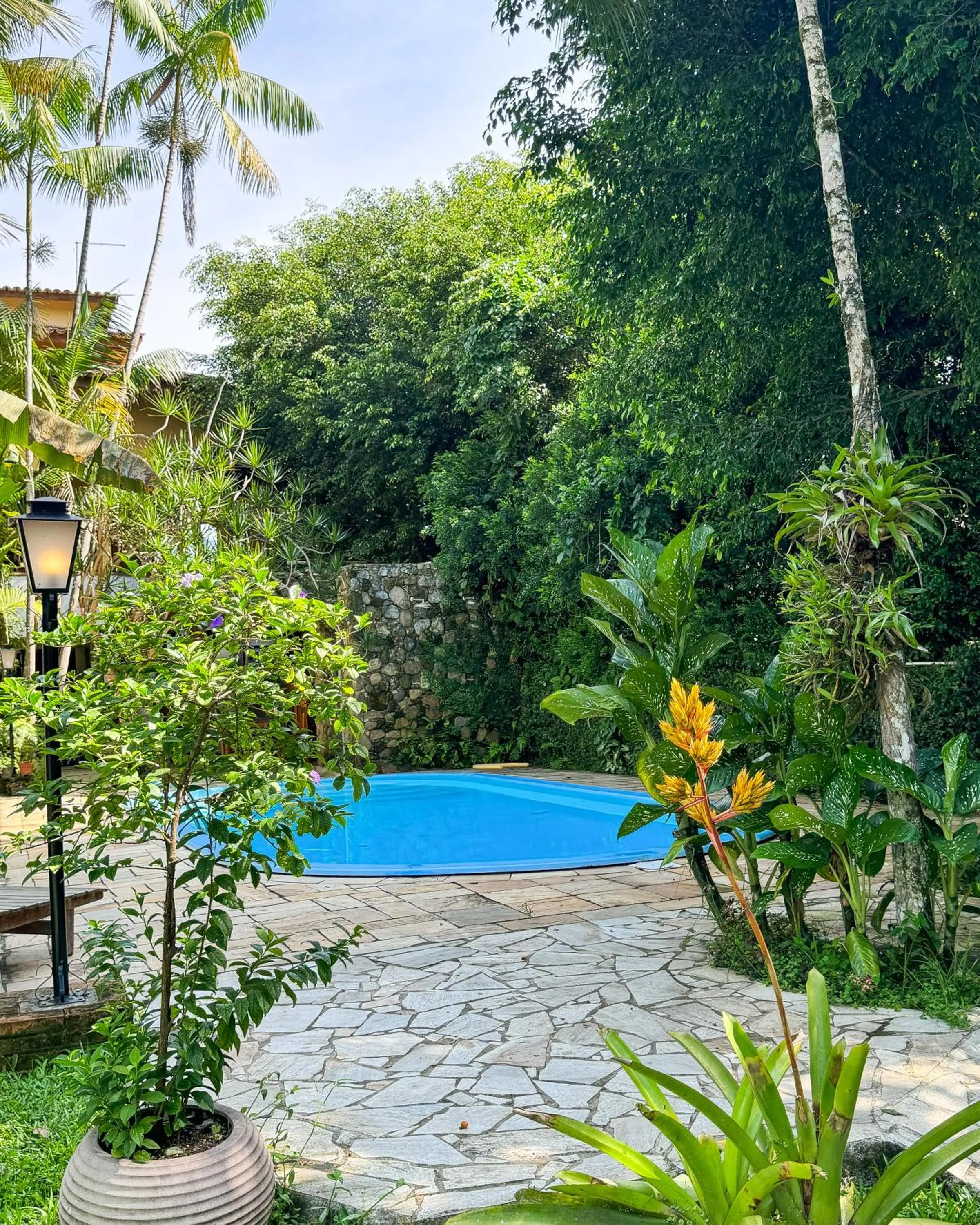 Garden in Pousada Rumo dos Ventos