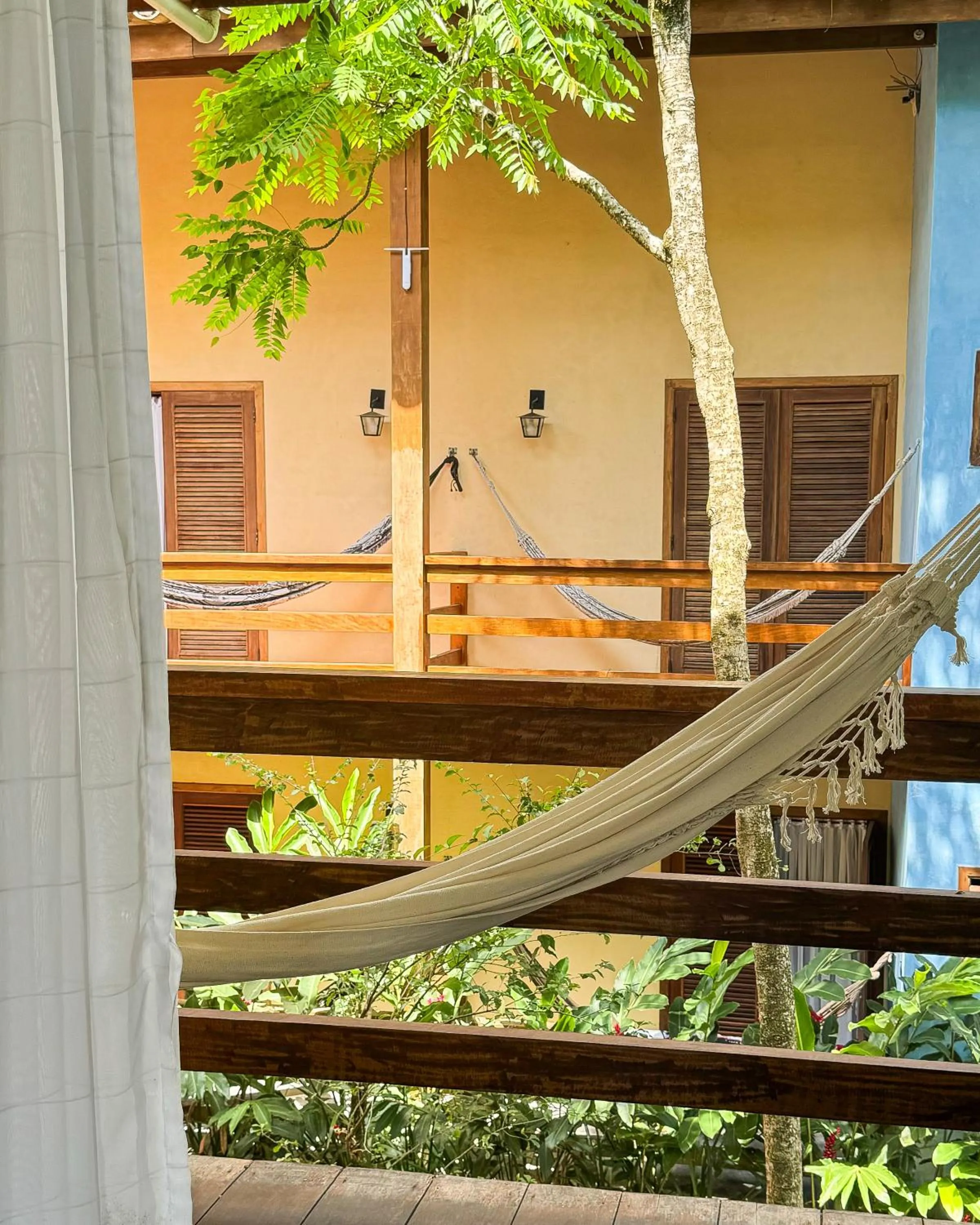 Balcony/Terrace in Pousada Rumo dos Ventos