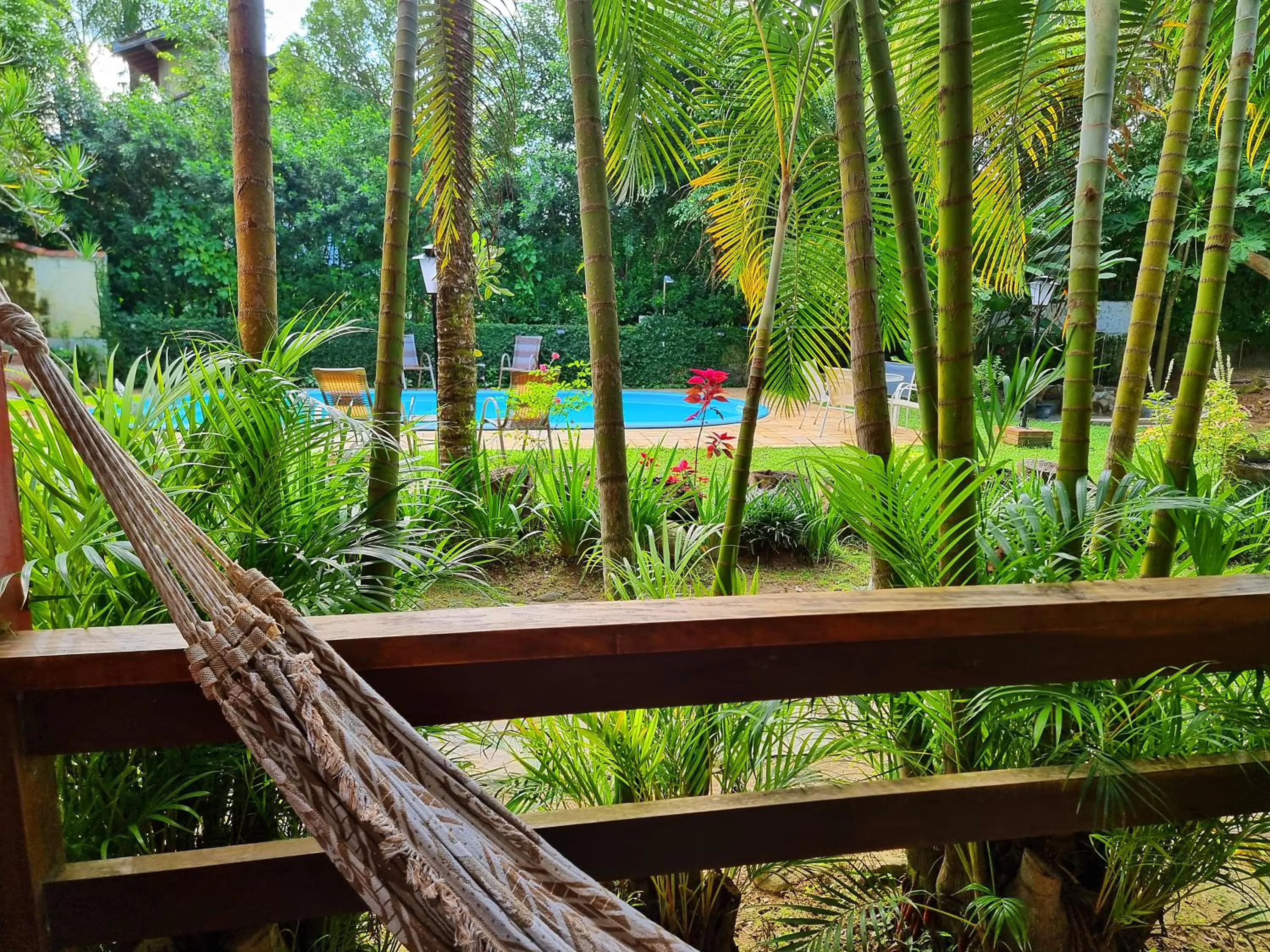 Balcony/Terrace in Pousada Rumo dos Ventos