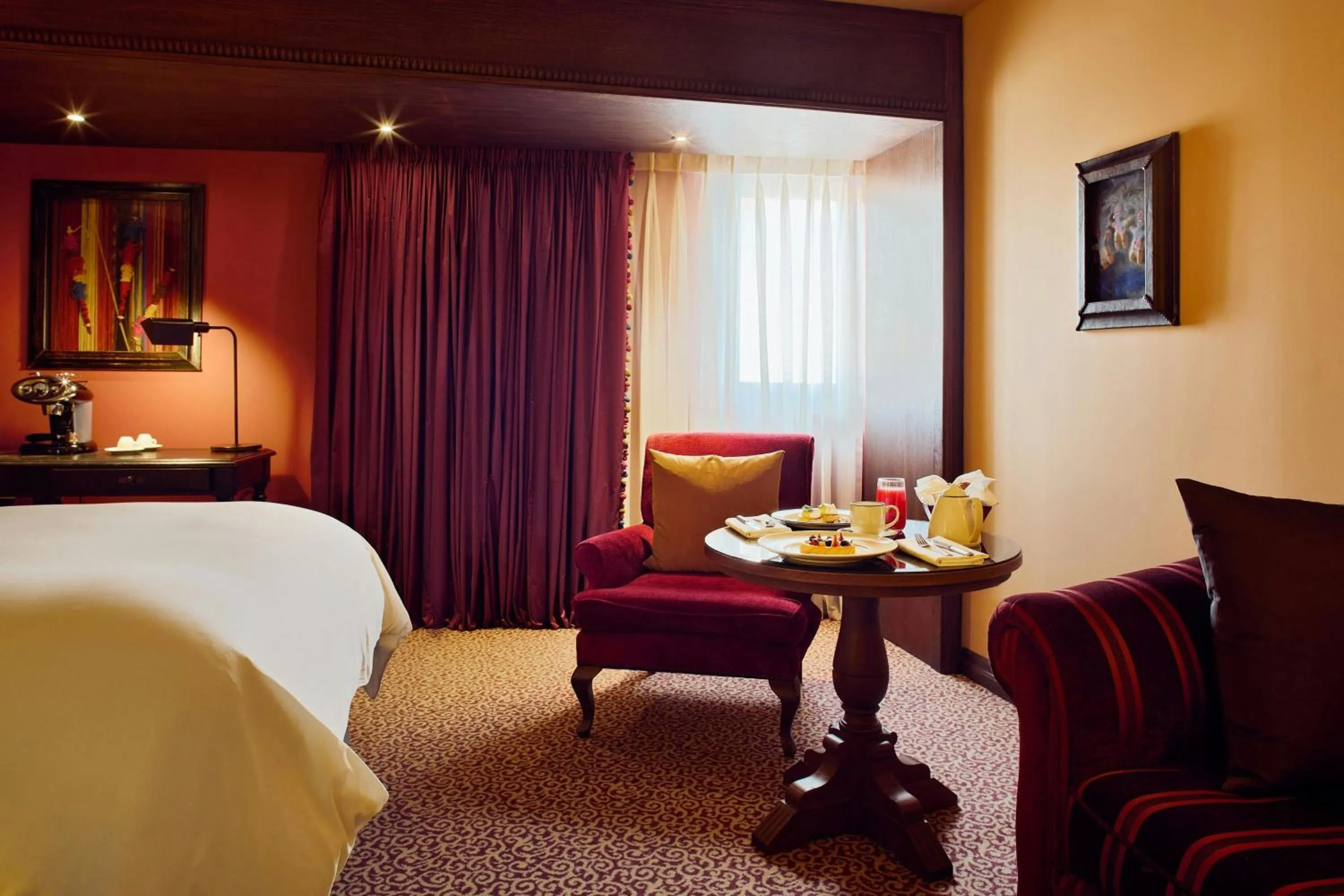 Breakfast, Bed in Palacio del Inka, a Luxury Collection Hotel, Cusco