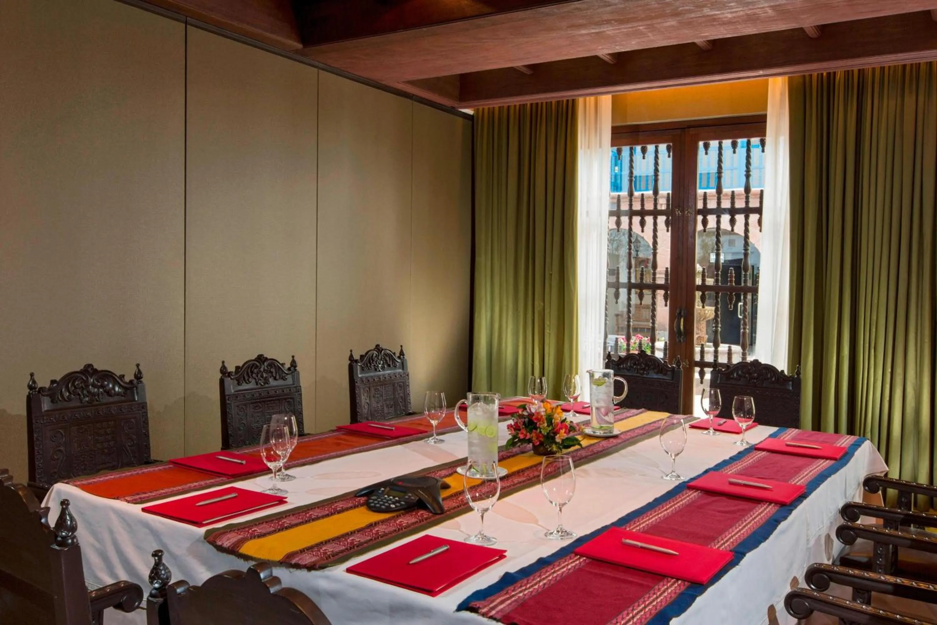 Meeting/conference room in Palacio del Inka, a Luxury Collection Hotel, Cusco
