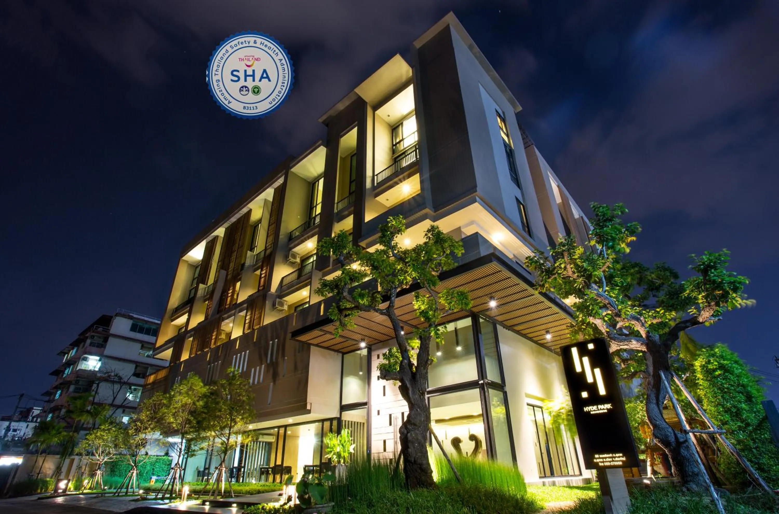 Property building in Hyde Park Chiangmai