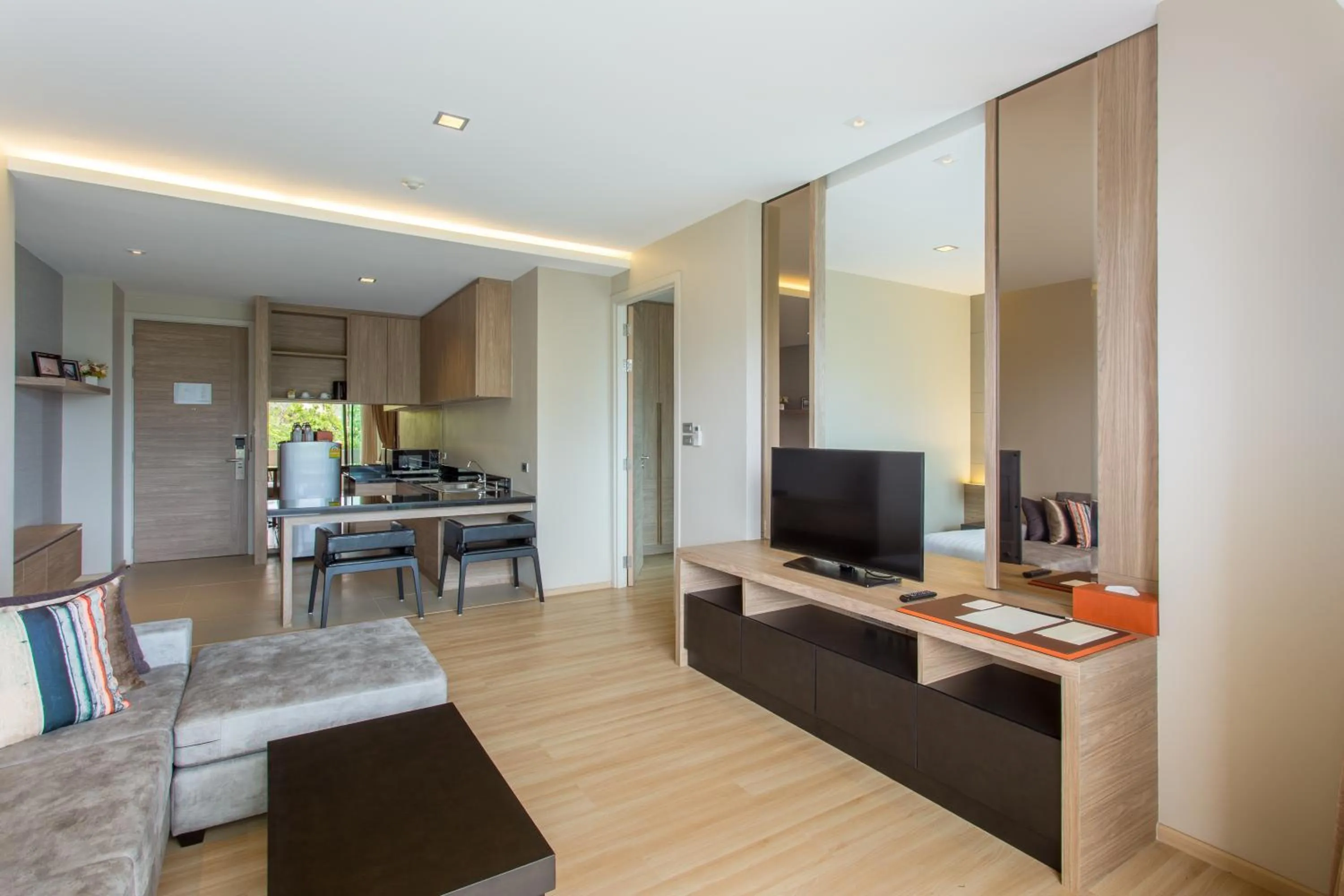 Living room in Hyde Park Chiangmai