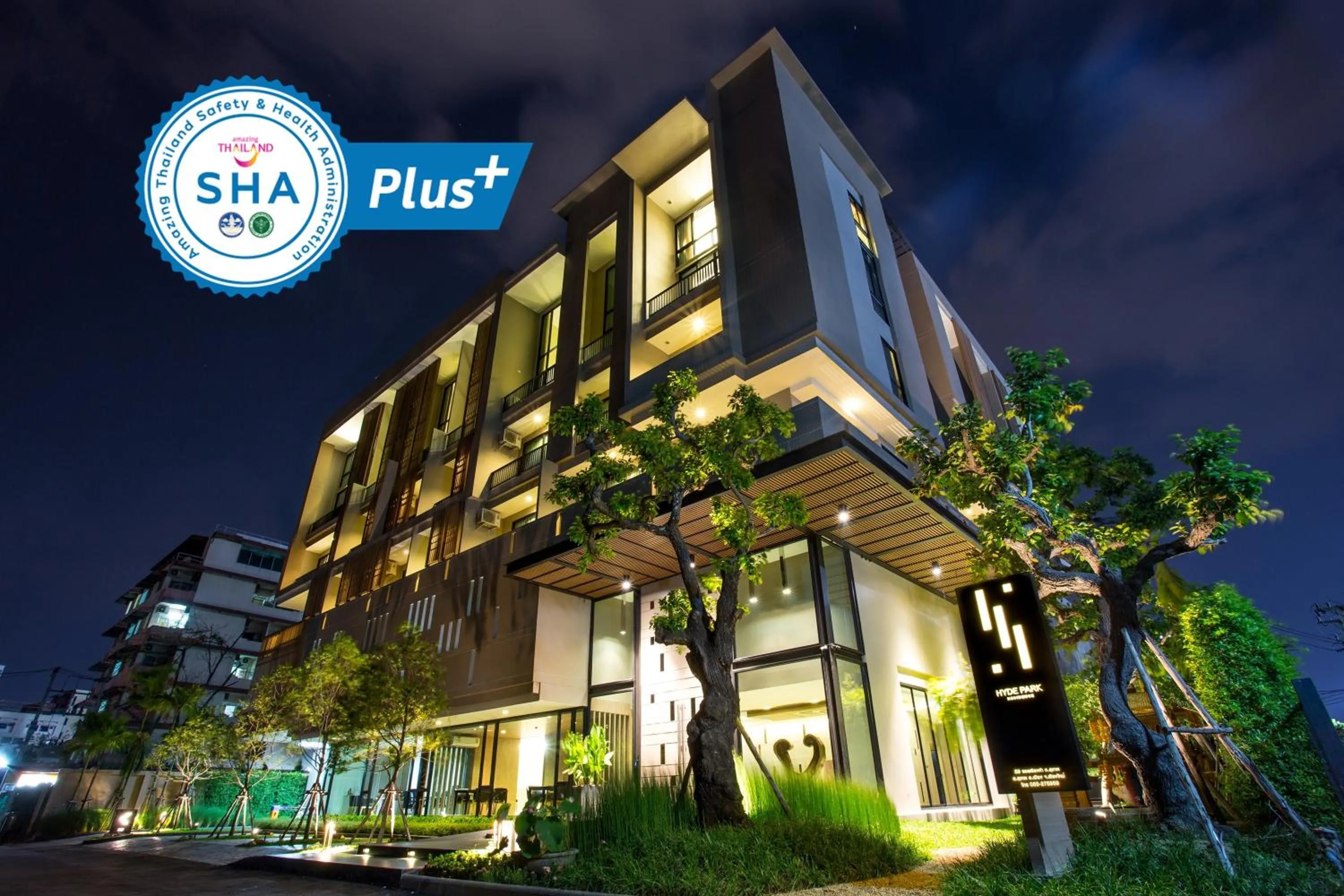 Property building in Hyde Park Chiangmai