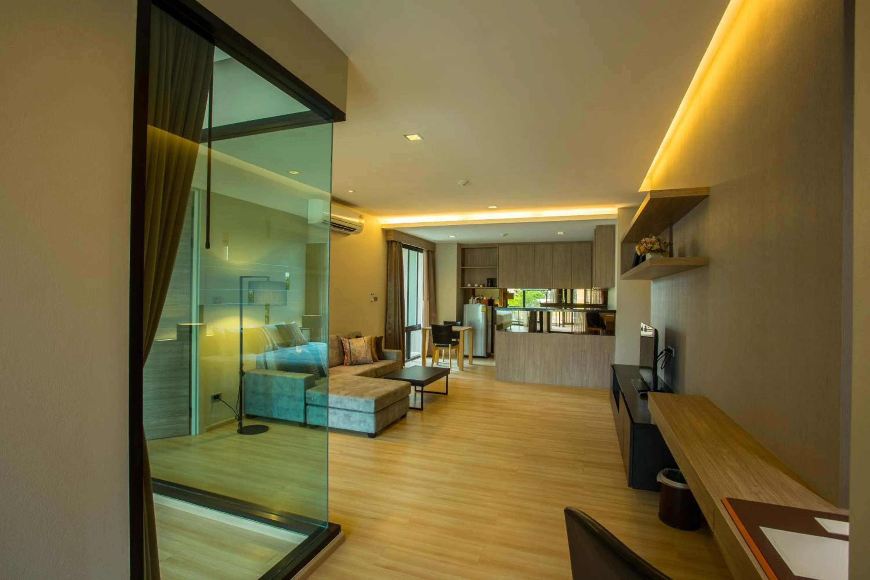 Communal lounge/ TV room in Hyde Park Chiangmai