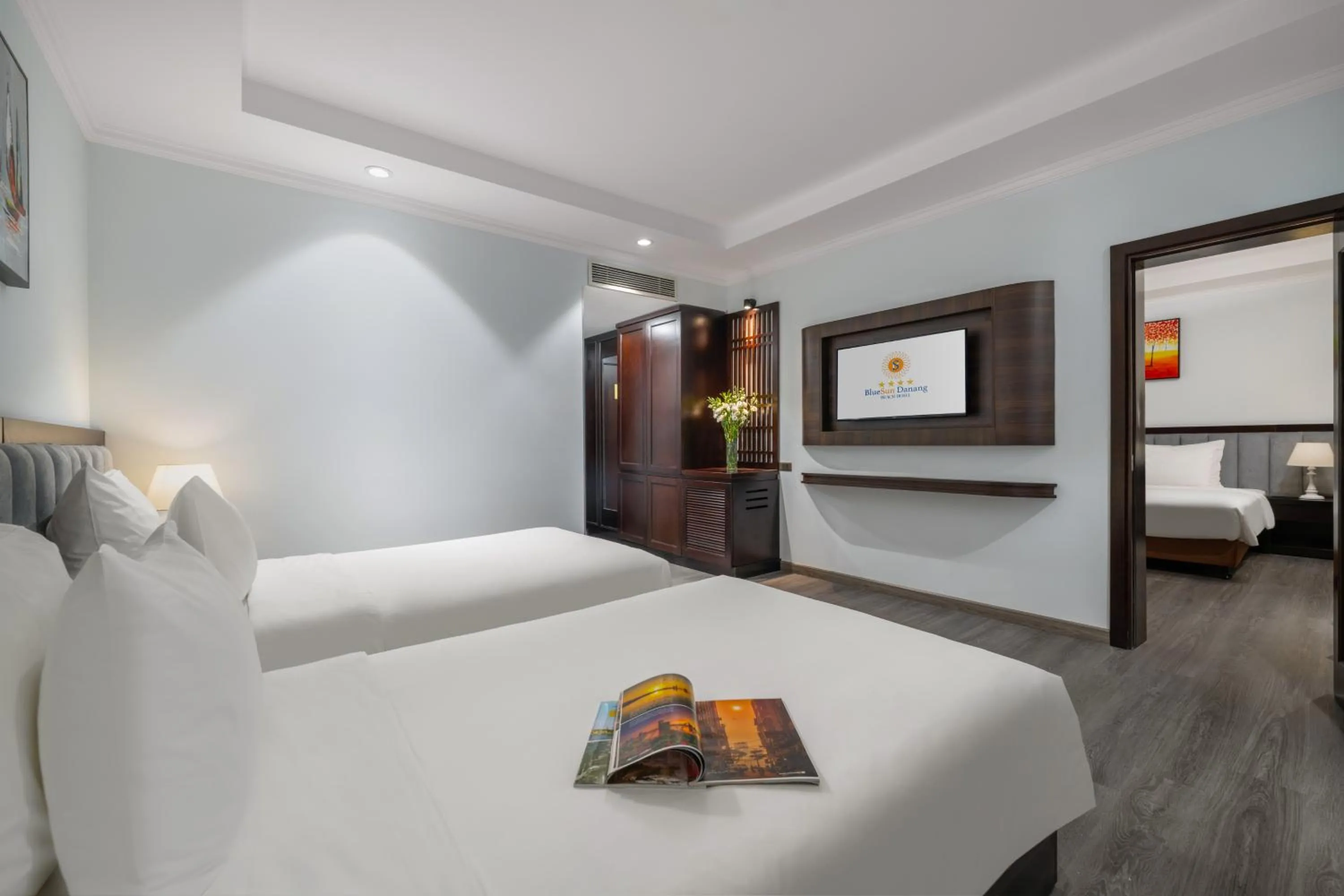 Bedroom, Bed in BlueSun Danang Beach Hotel