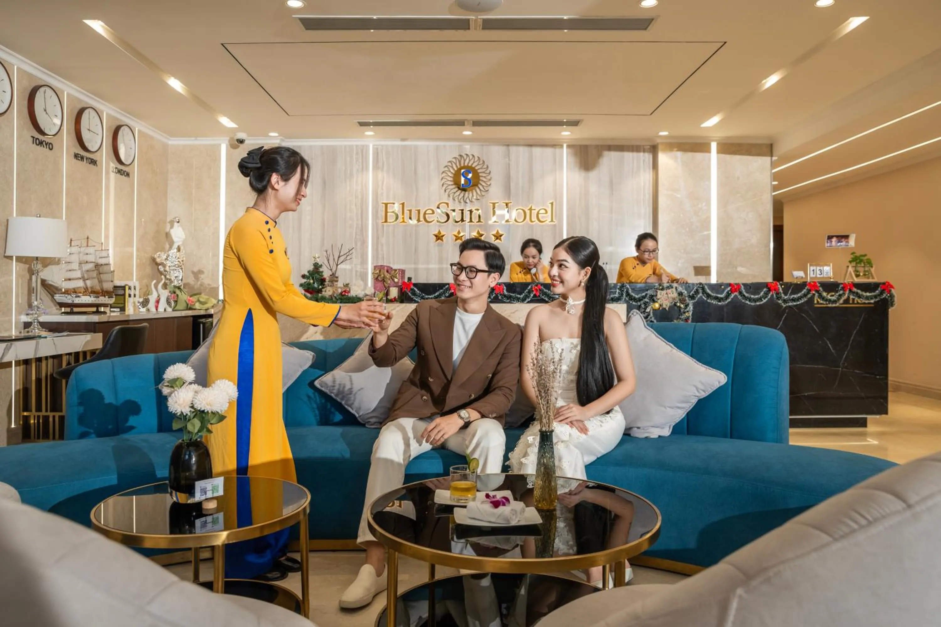 Staff in BlueSun Danang Beach Hotel