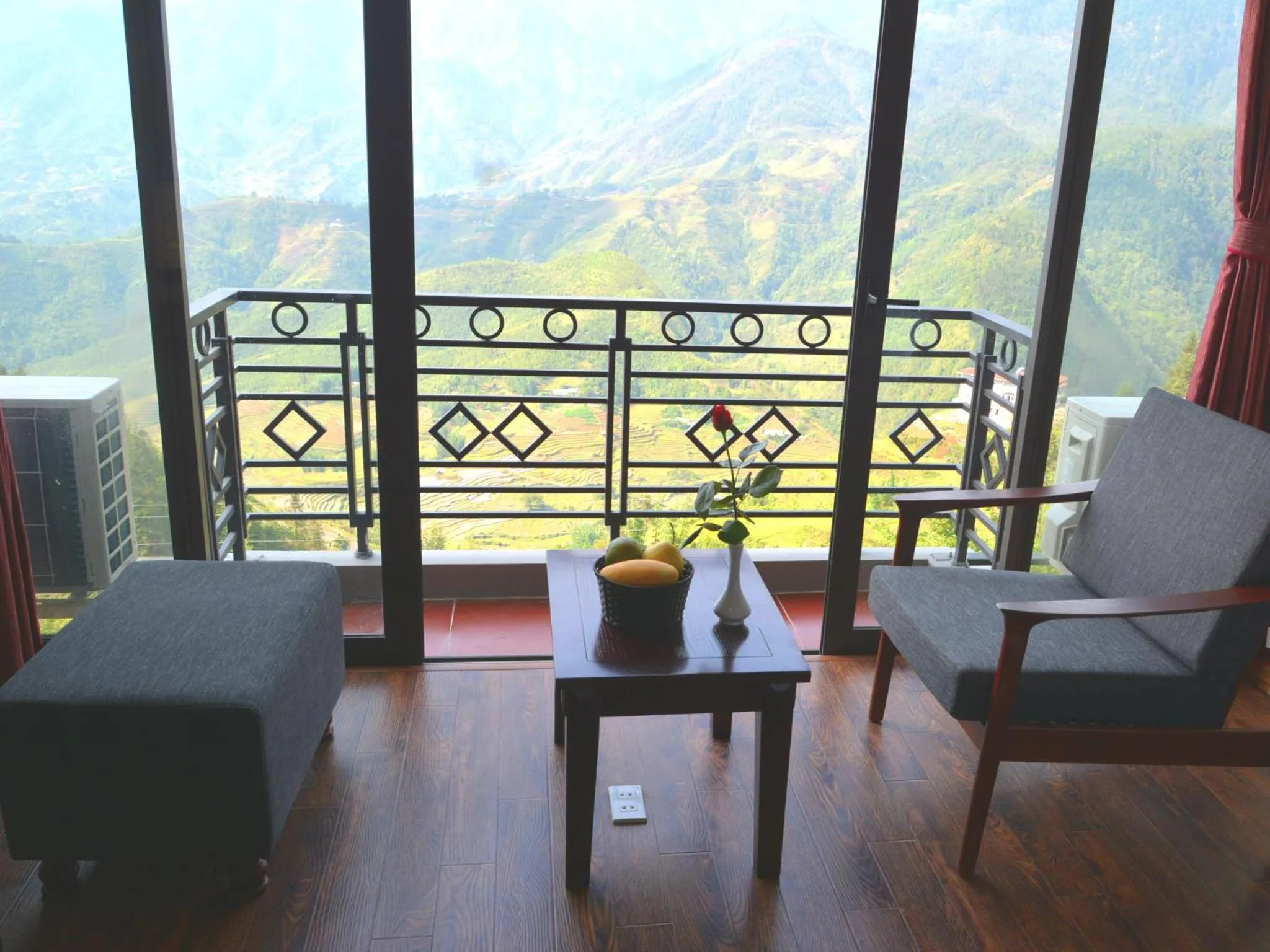 Balcony/Terrace in Sapa Vista Hotel