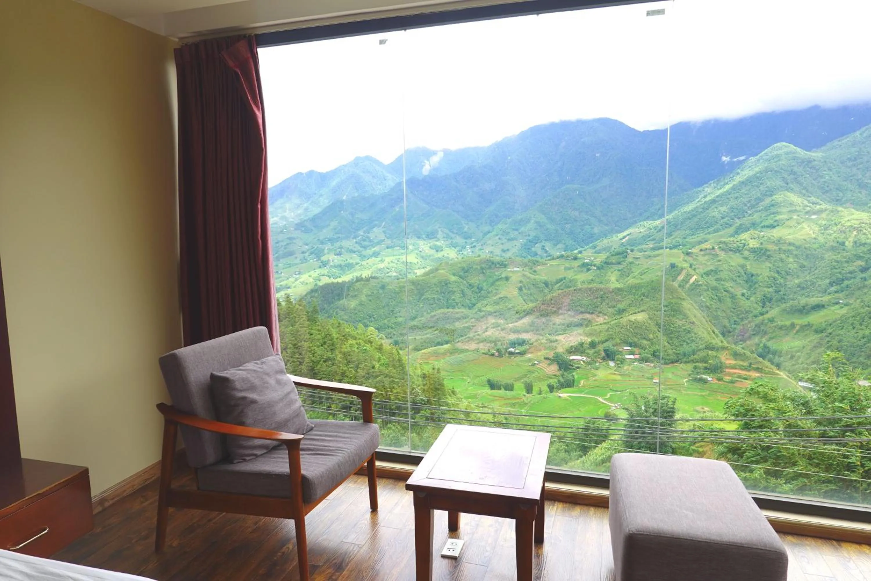 Living room in Sapa Vista Hotel