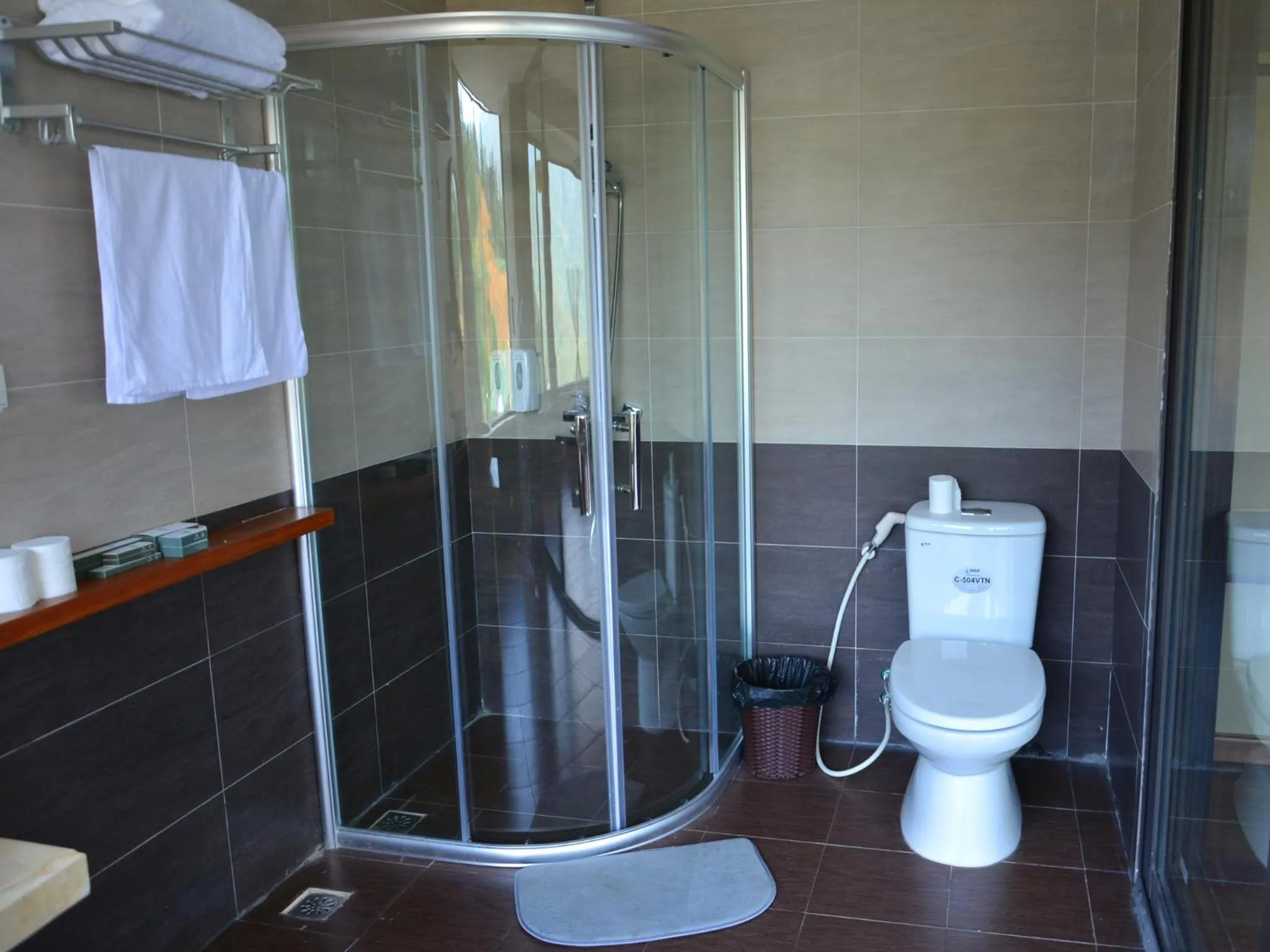 Shower in Sapa Vista Hotel