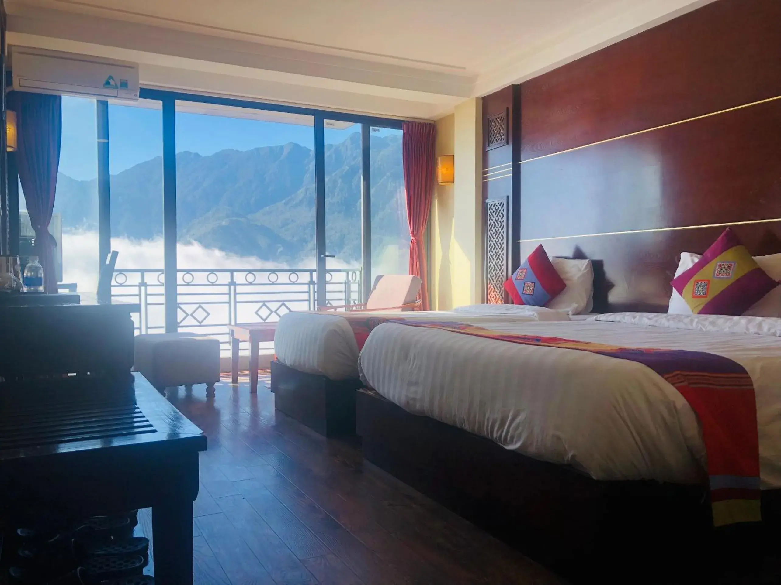 Triple Room with Mountain View in Sapa Vista Hotel Triple Room with Mountain View in Sapa Vista Hotel
