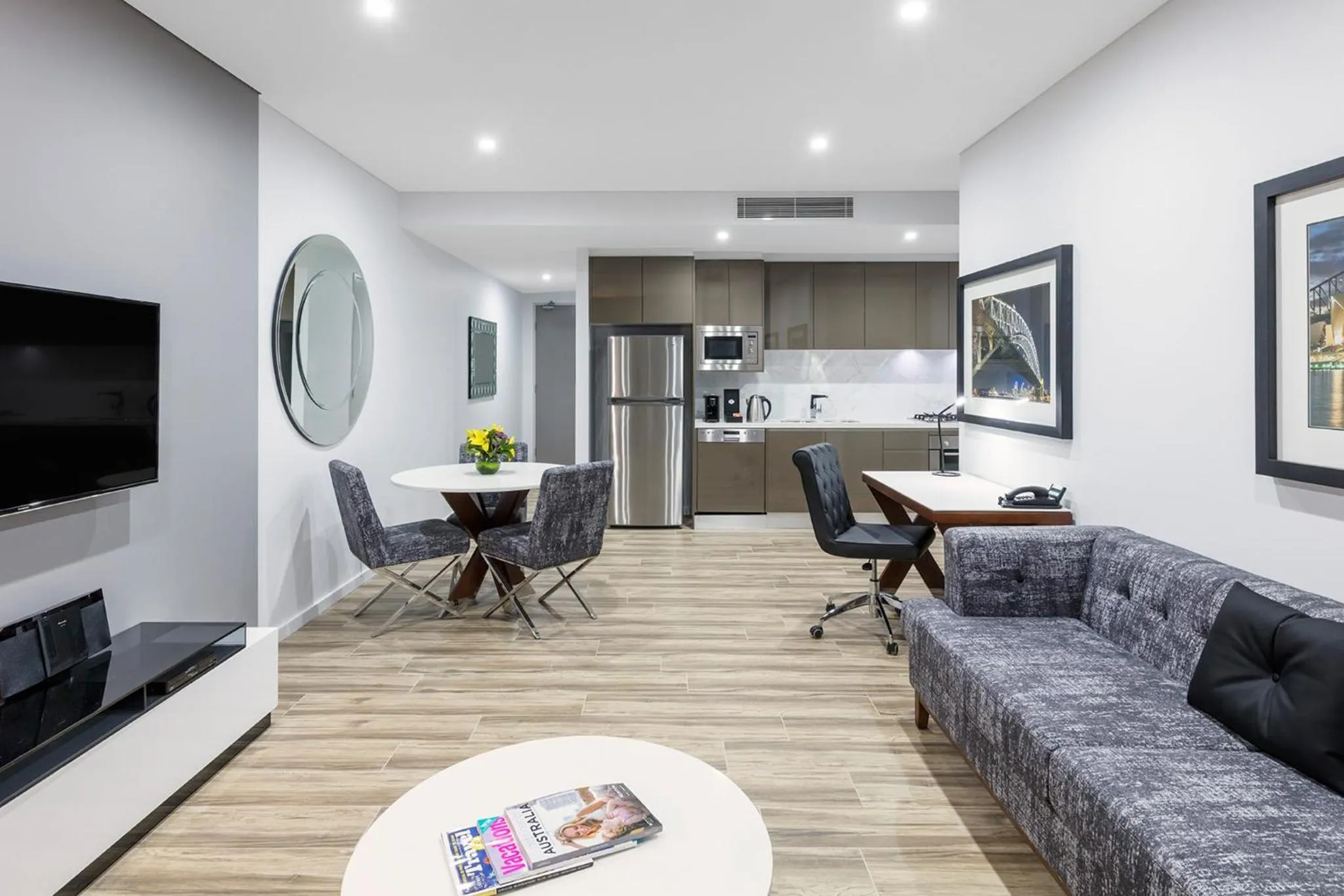 Living room in Meriton Suites Mascot Central