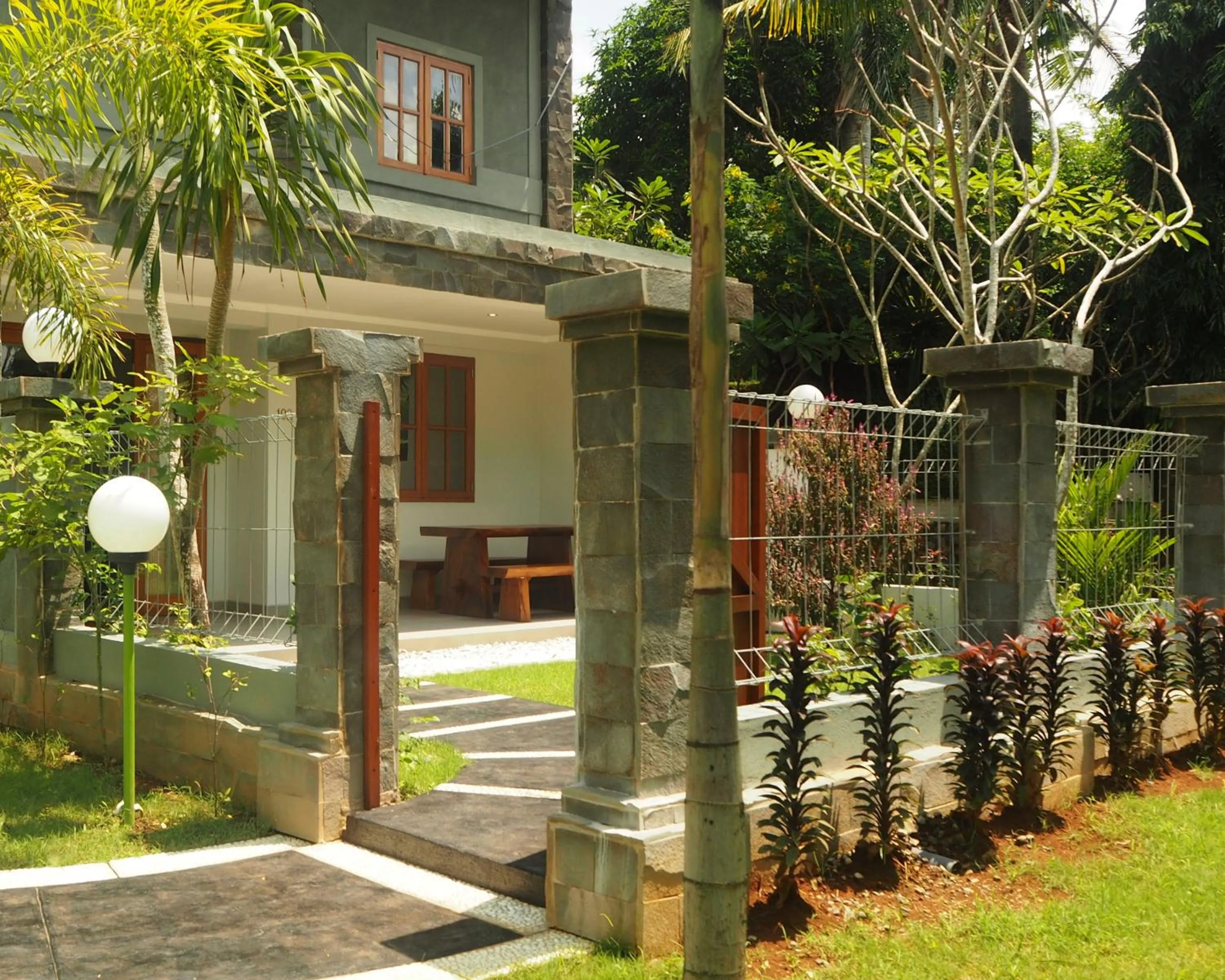 Garden in The Gecho Inn Country