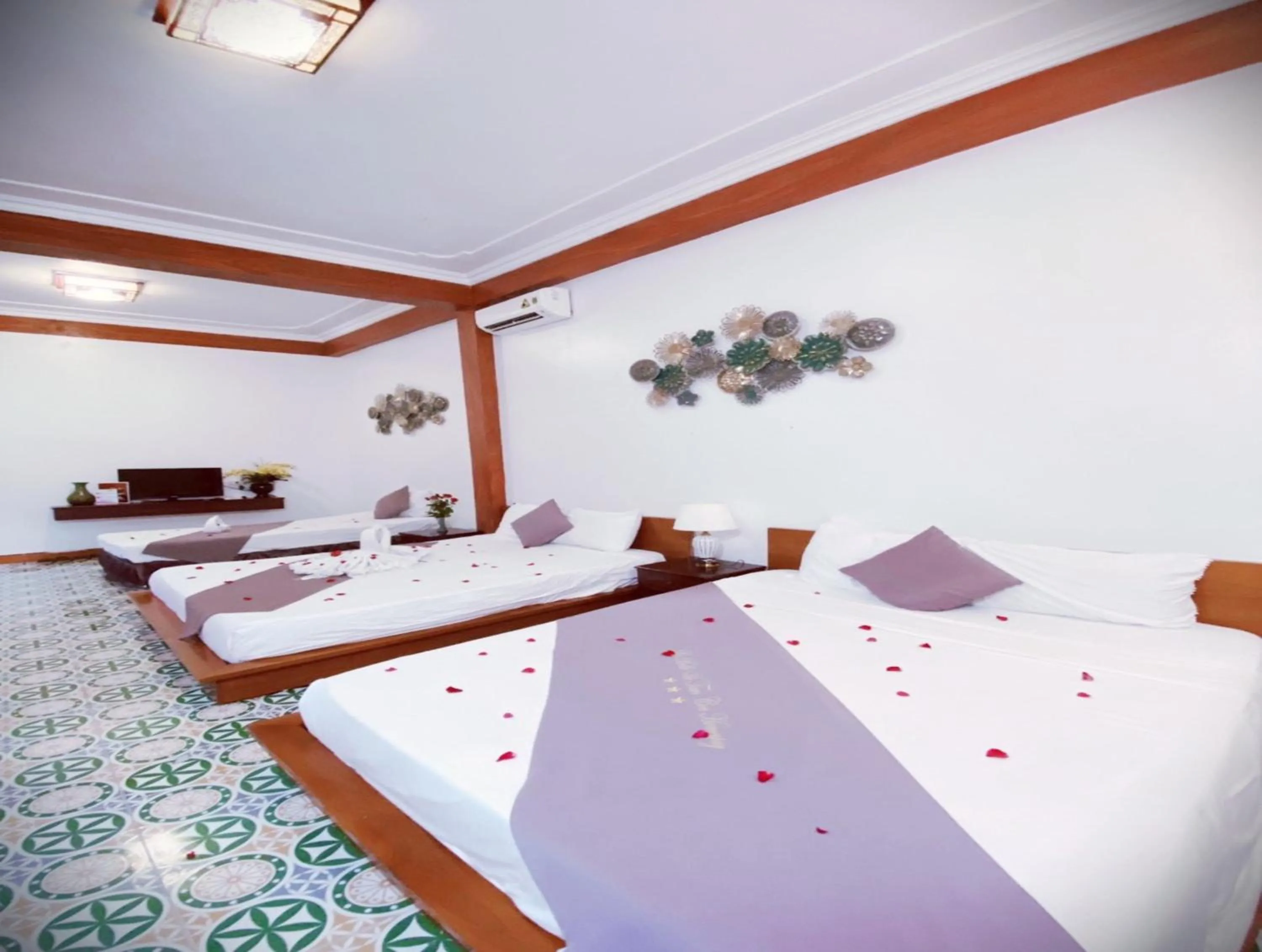 Bed in La Belle Vie Tam Coc Homestay