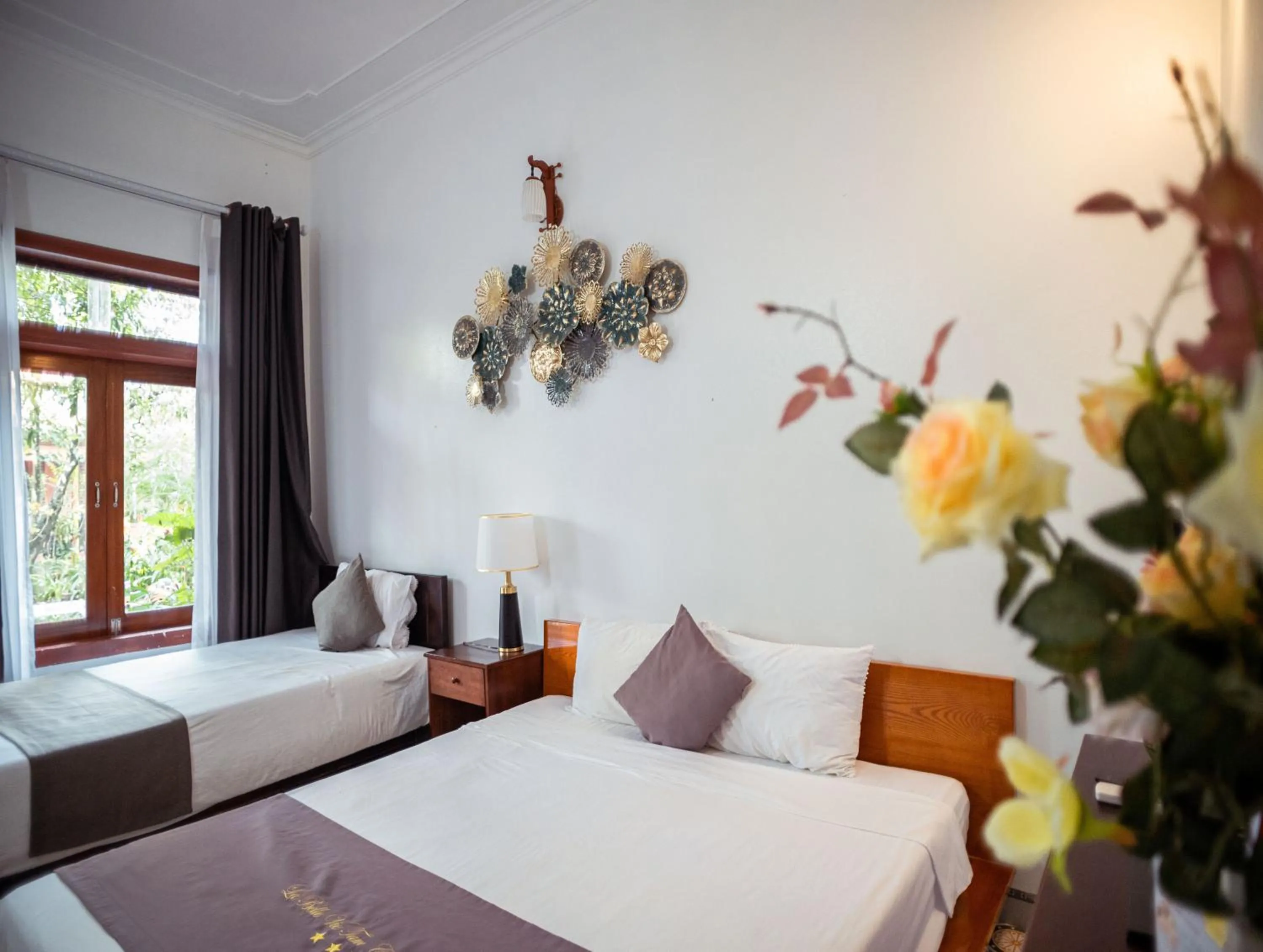 Bed in La Belle Vie Tam Coc Homestay