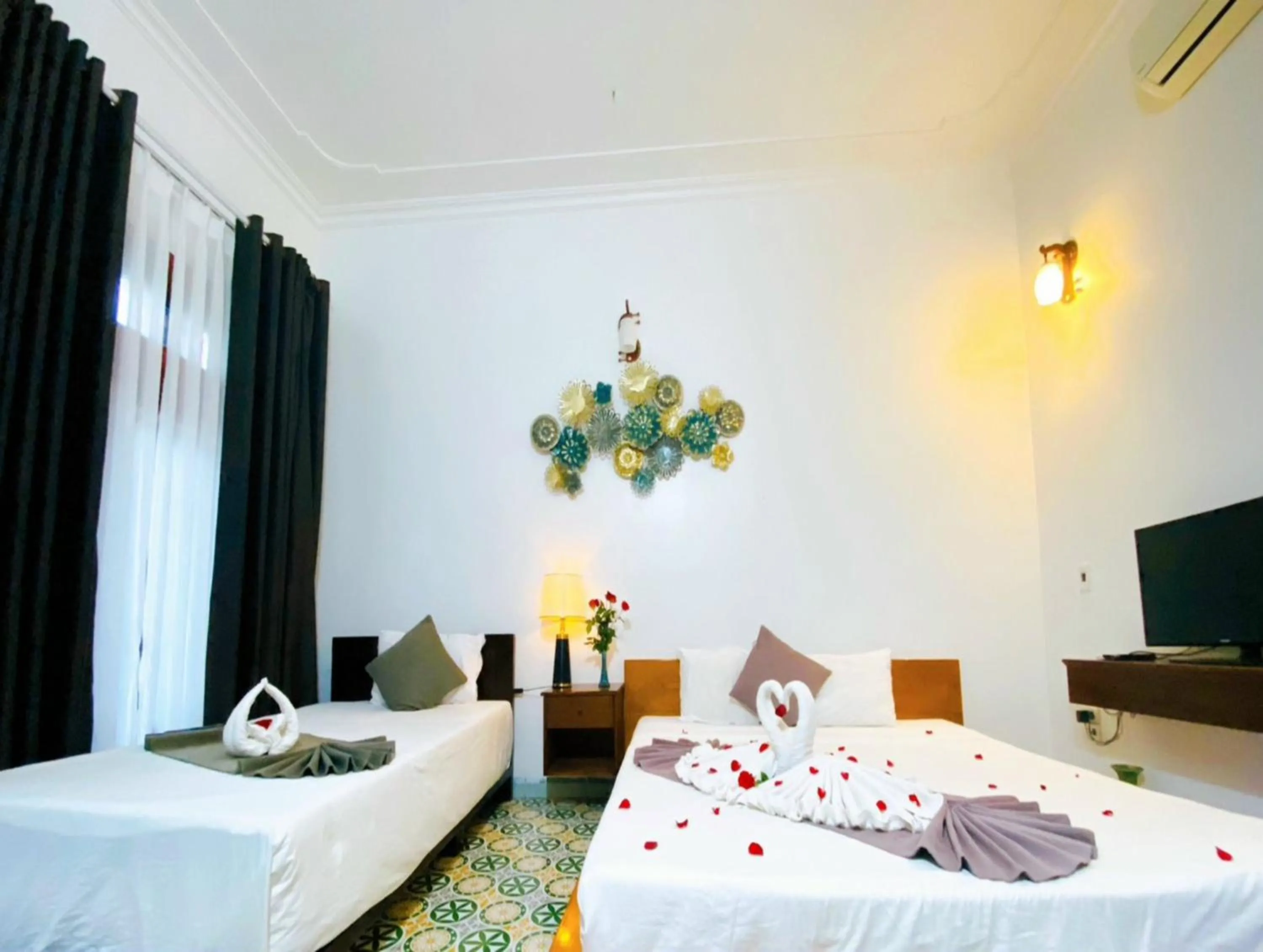 Bed in La Belle Vie Tam Coc Homestay