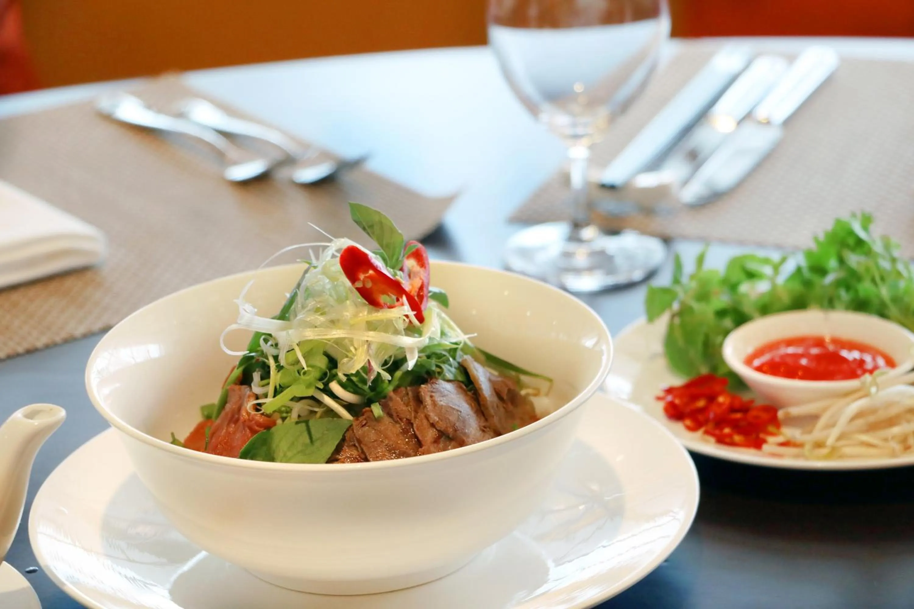 Food close-up in Melia Yangon