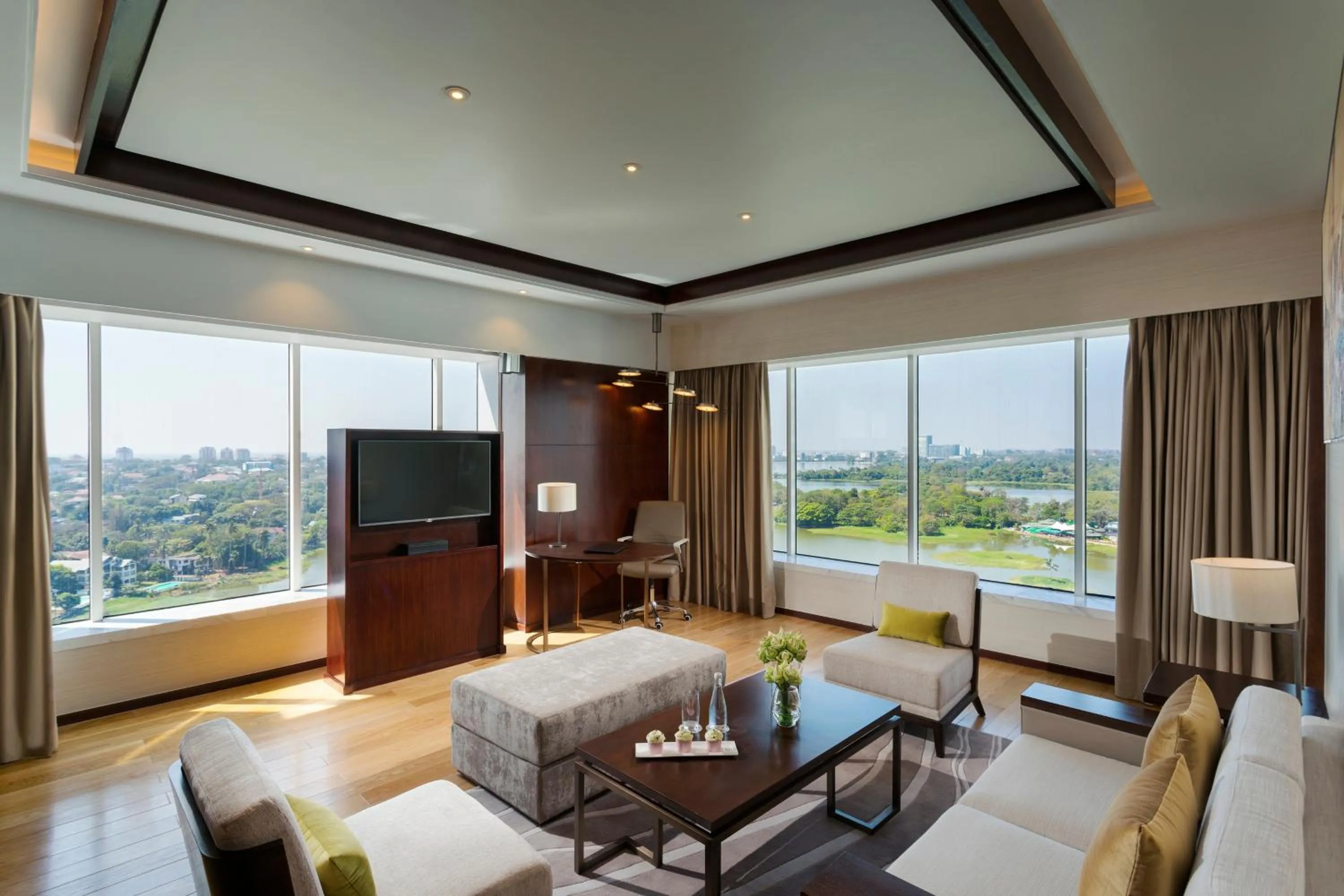 Living room in Melia Yangon