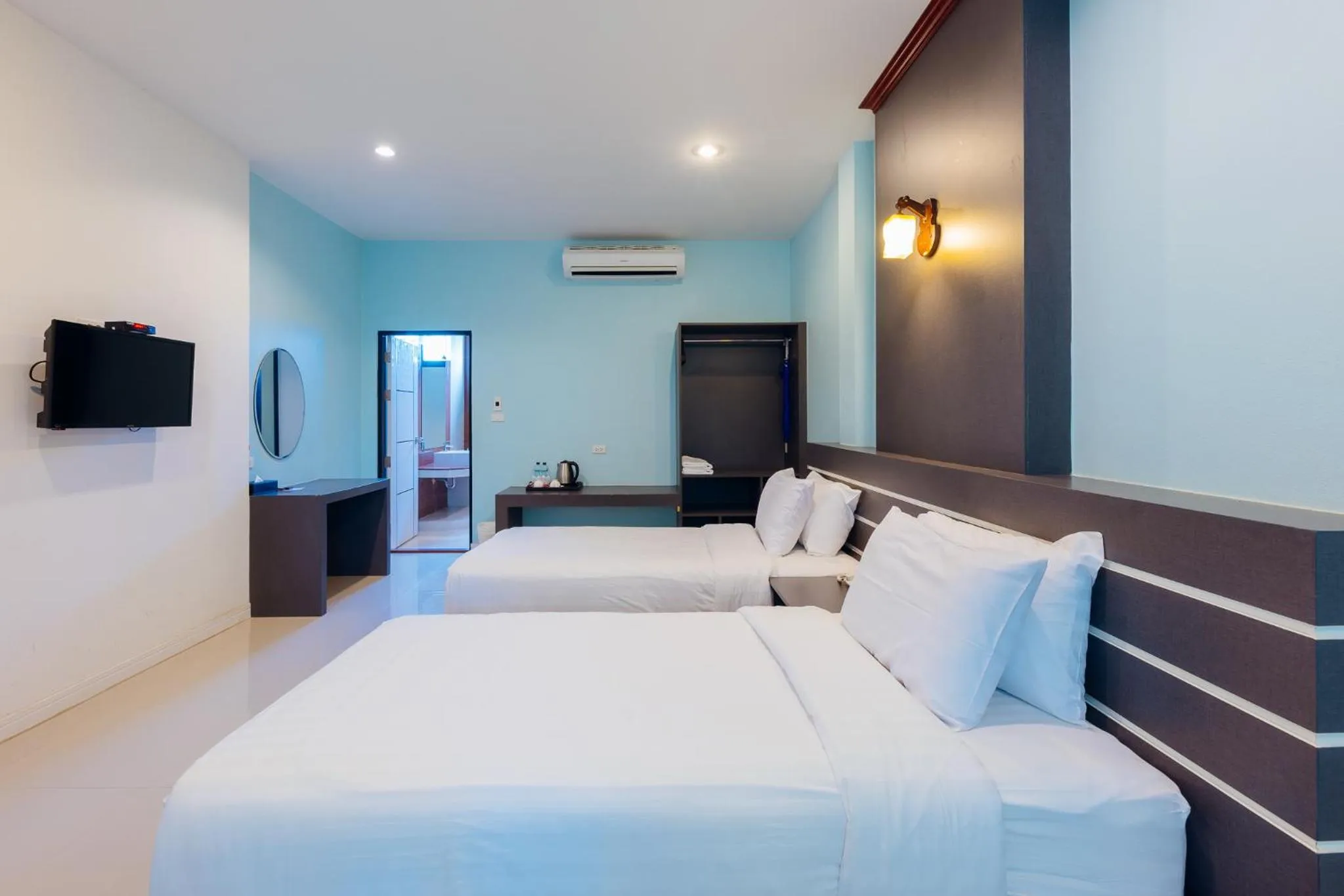 Bedroom, Bed in The Room at Maesai