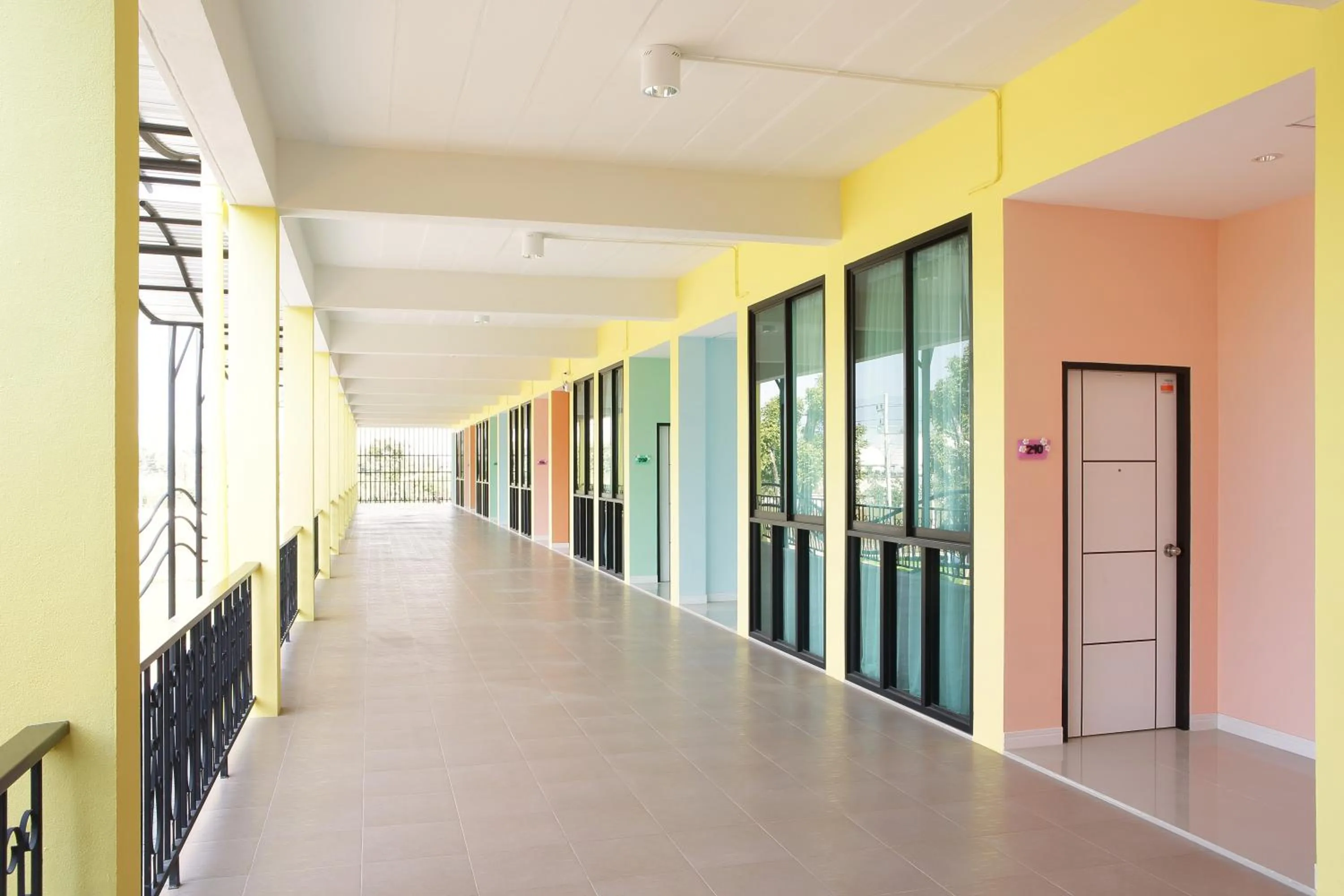 Balcony/Terrace in The Room at Maesai