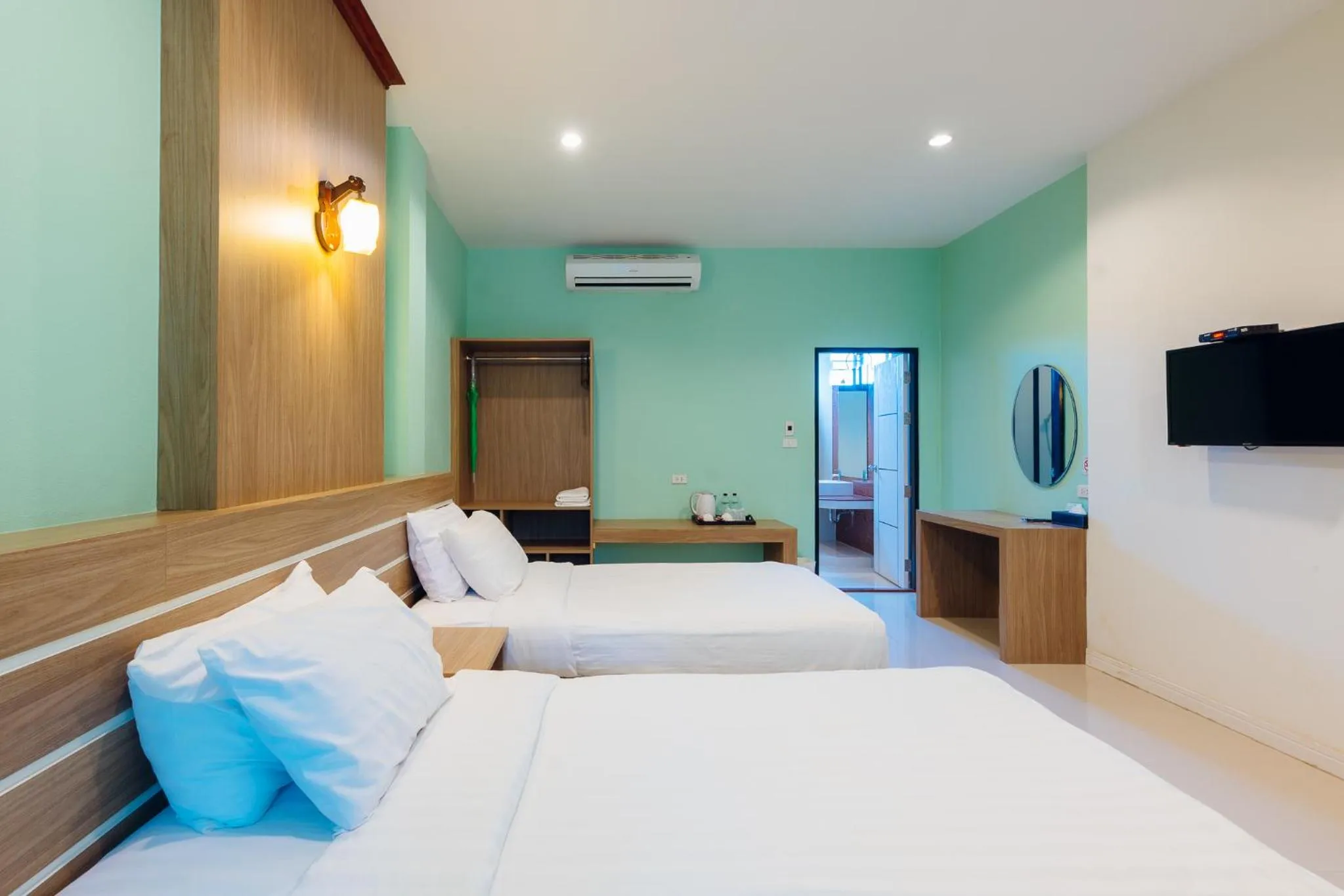 Bedroom, Bed in The Room at Maesai