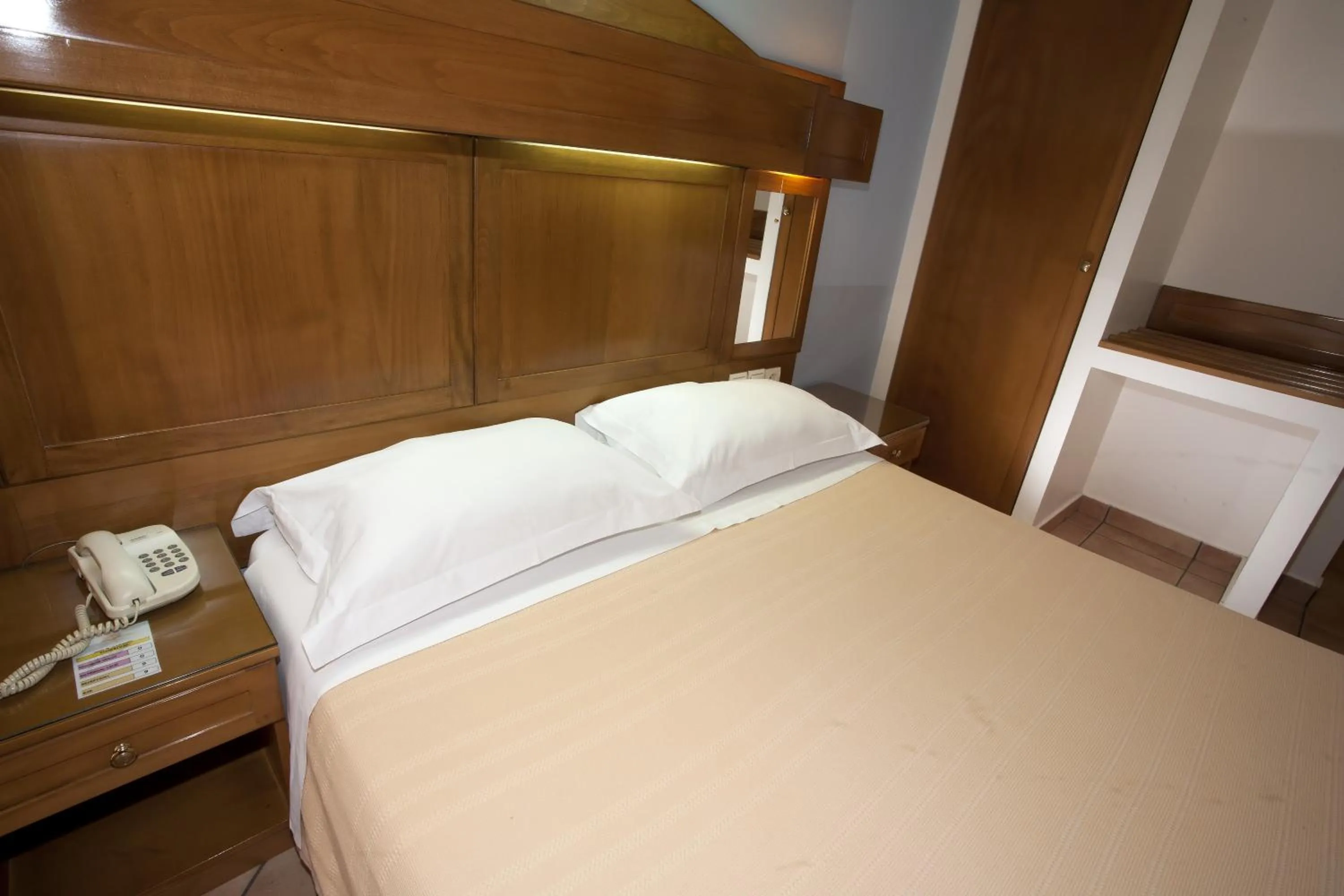 Bed in Hotel Katerina