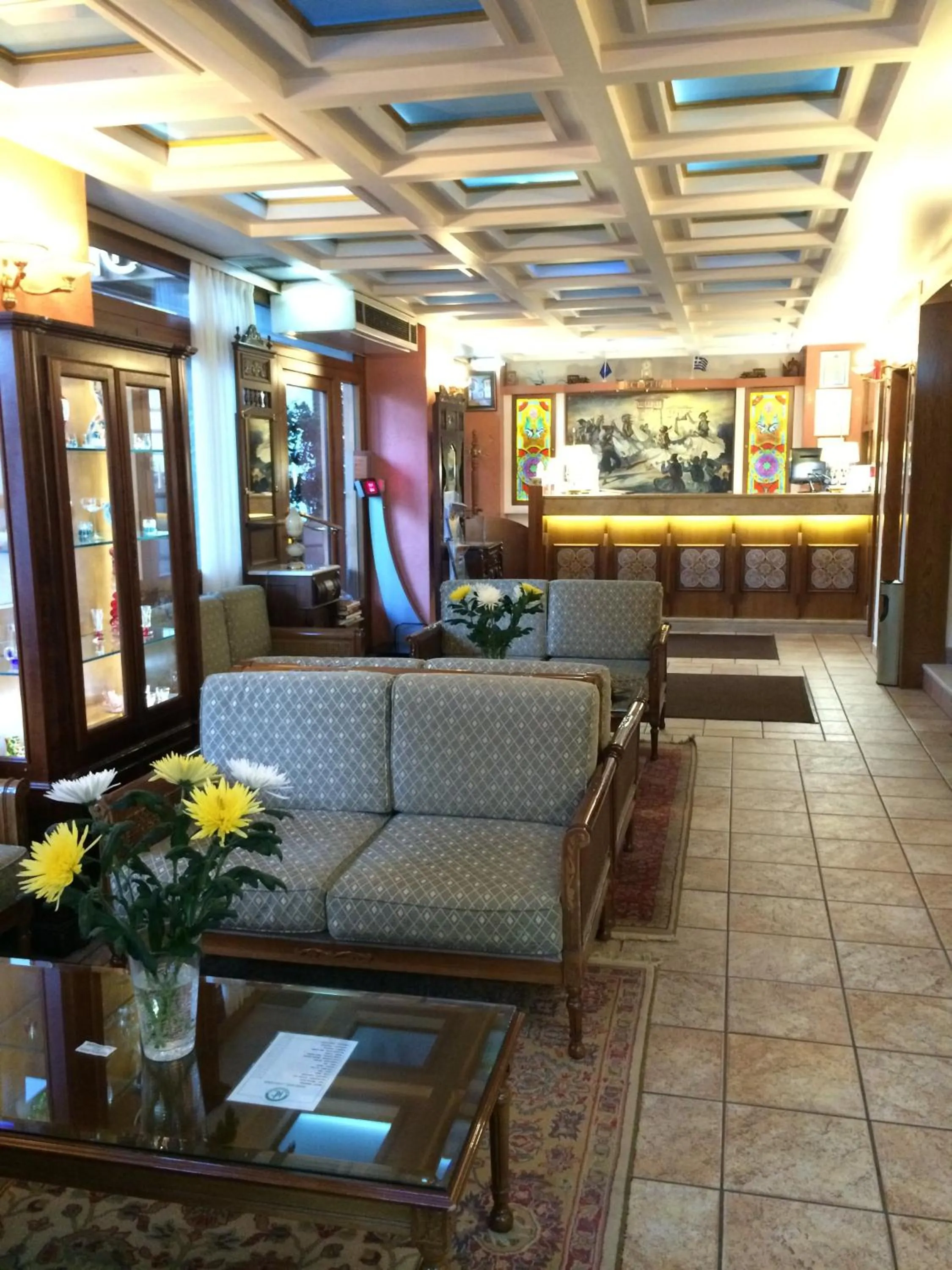 Communal lounge/ TV room in Hotel Katerina