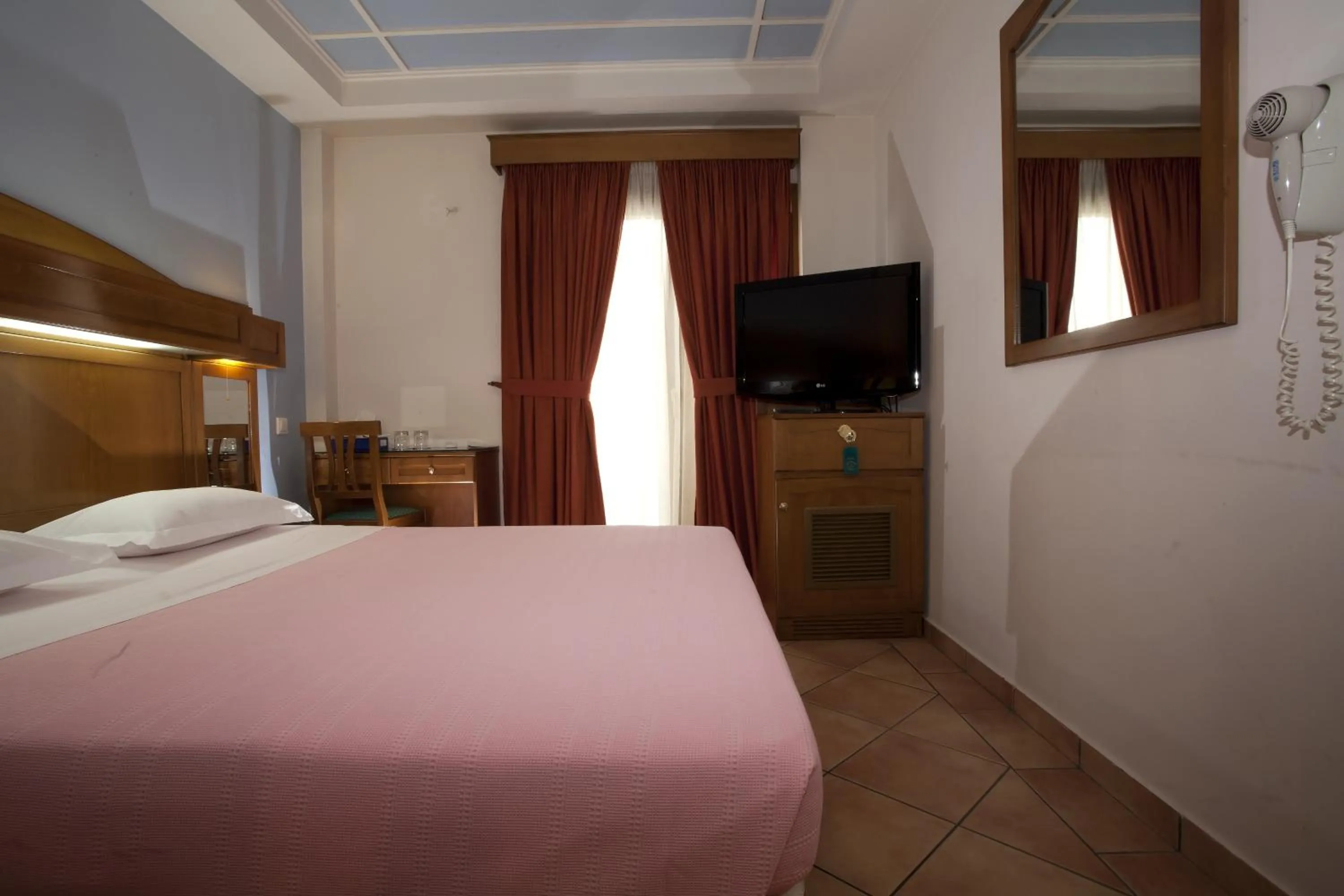 Bed in Hotel Katerina